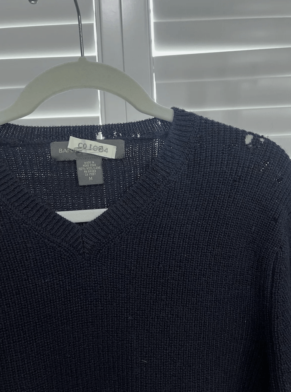 Banana Republic vintagw y2k womens black sweater size m banana republic Size M / US 6-8 / IT 42-44 - 2 Thumbnail
