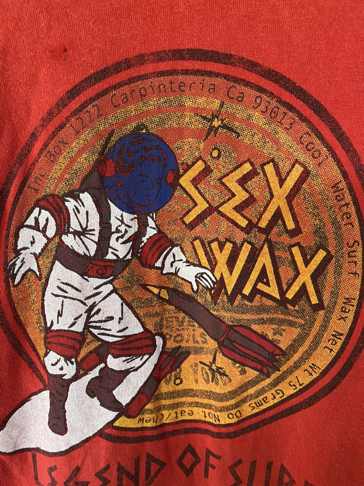 Stussy 1990s SEX WAX Mr.Zogs astronaut LS Size US M / EU 48-50 / 2 - 4 Thumbnail