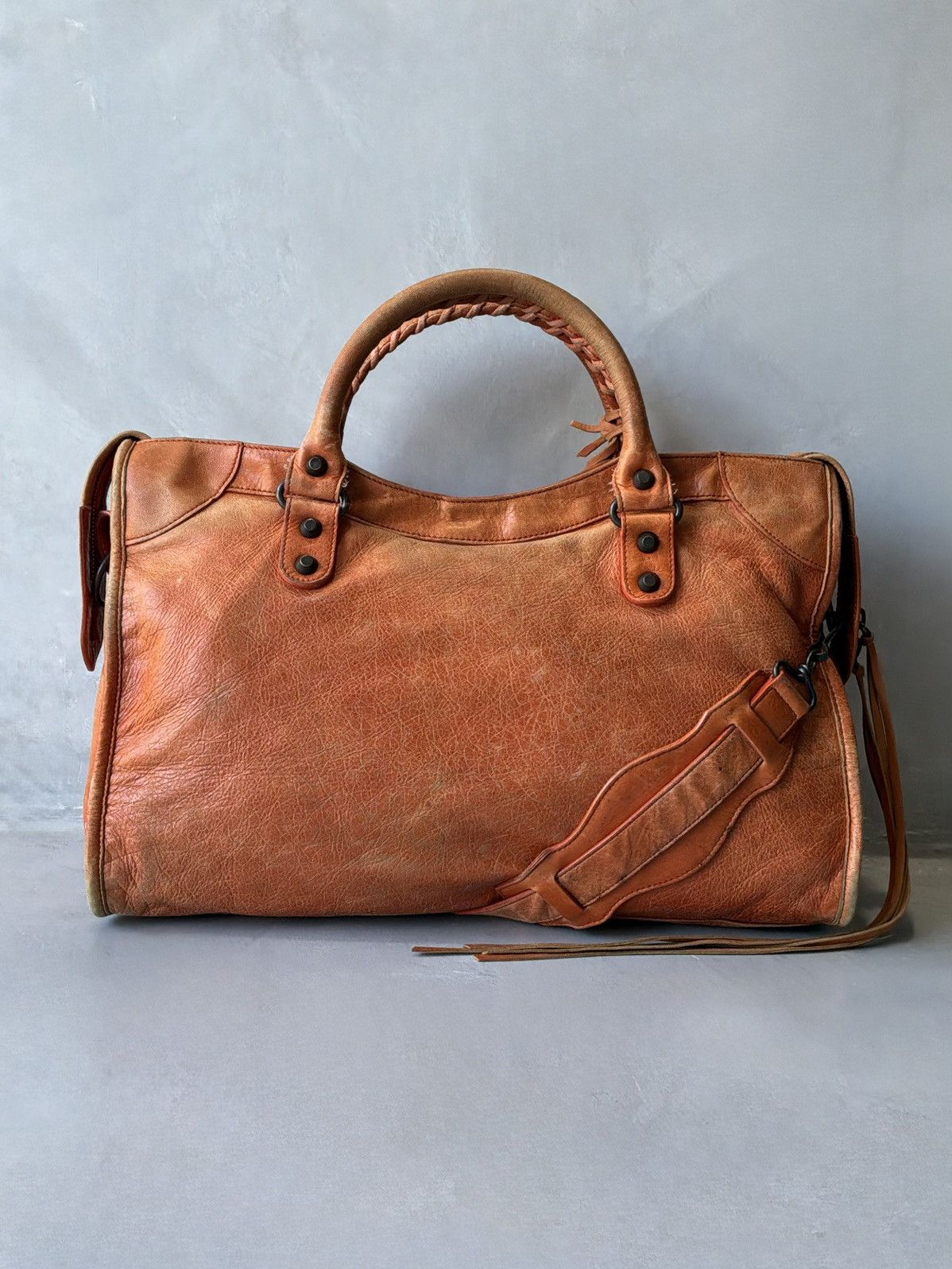 Balenciaga Balenciaga - Classic City - Orange Lambskin Bag Size ONE SIZE - 2 Thumbnail