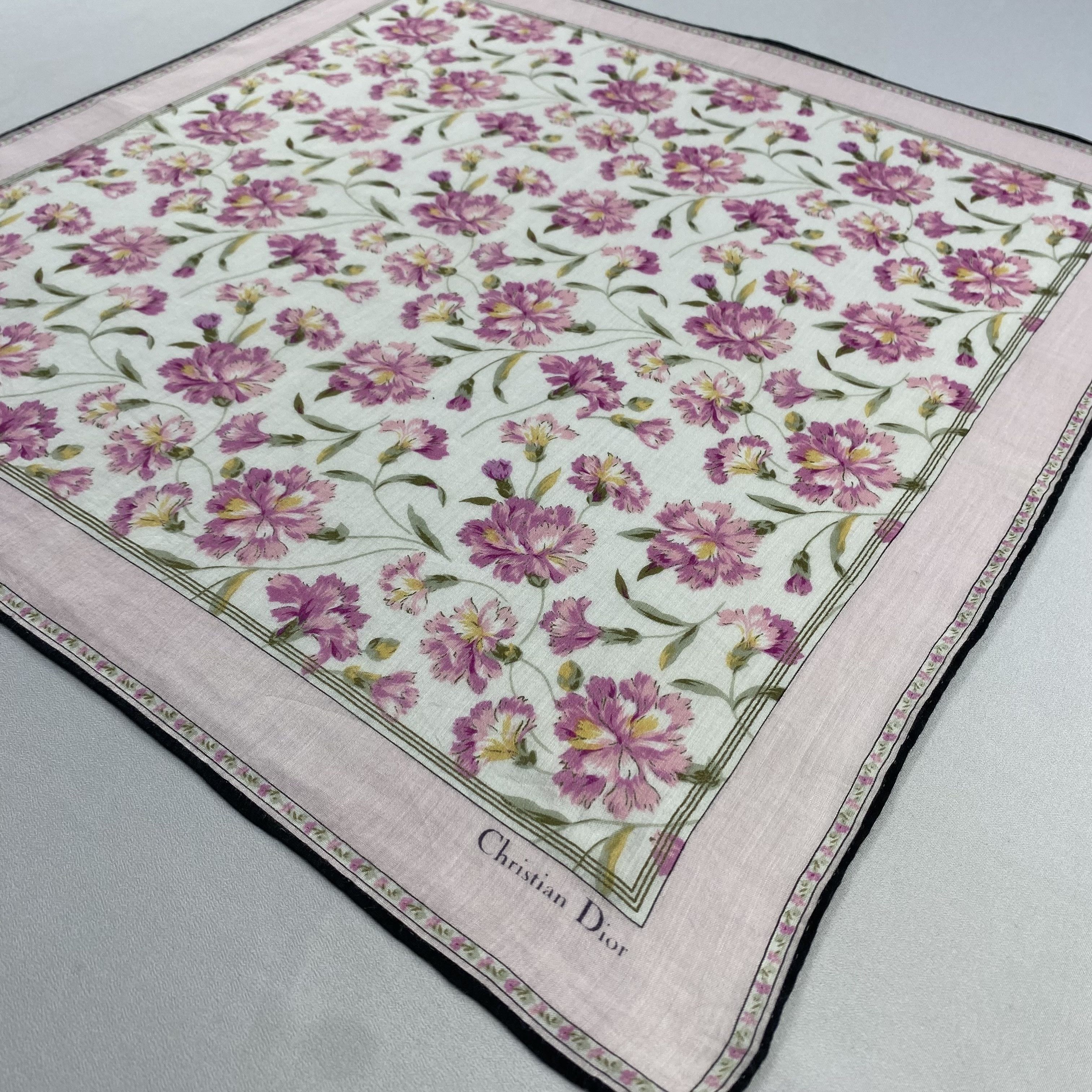 Vintage Christian Dior Monsieur Handkerchief / Neckerchief-P1814 Size ONE SIZE - 2 Thumbnail