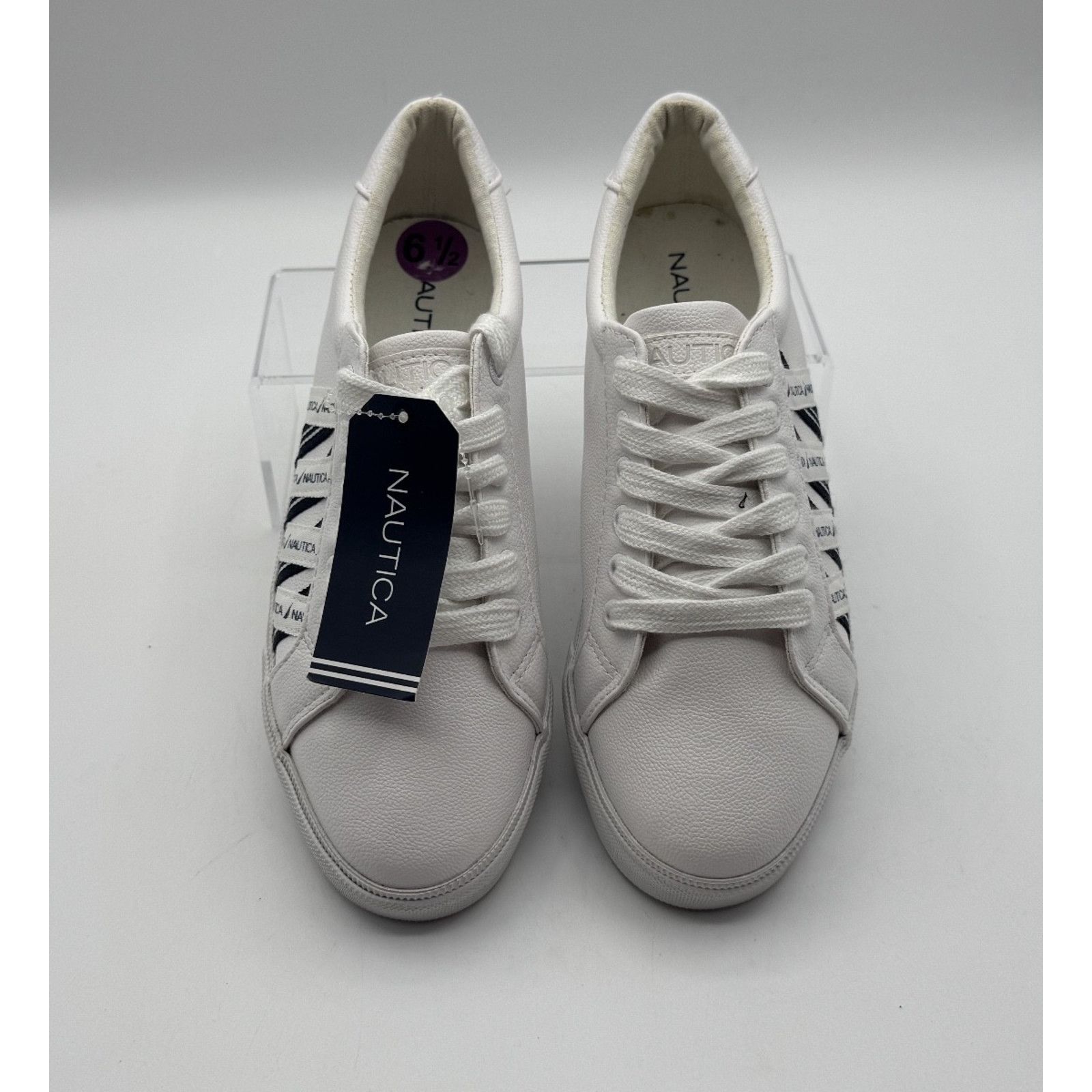 Nautica Nautica Jassa Women's Shoes White Size 6.5 Casual Wear Size US 6.5 / IT 36.5 - 3 Thumbnail