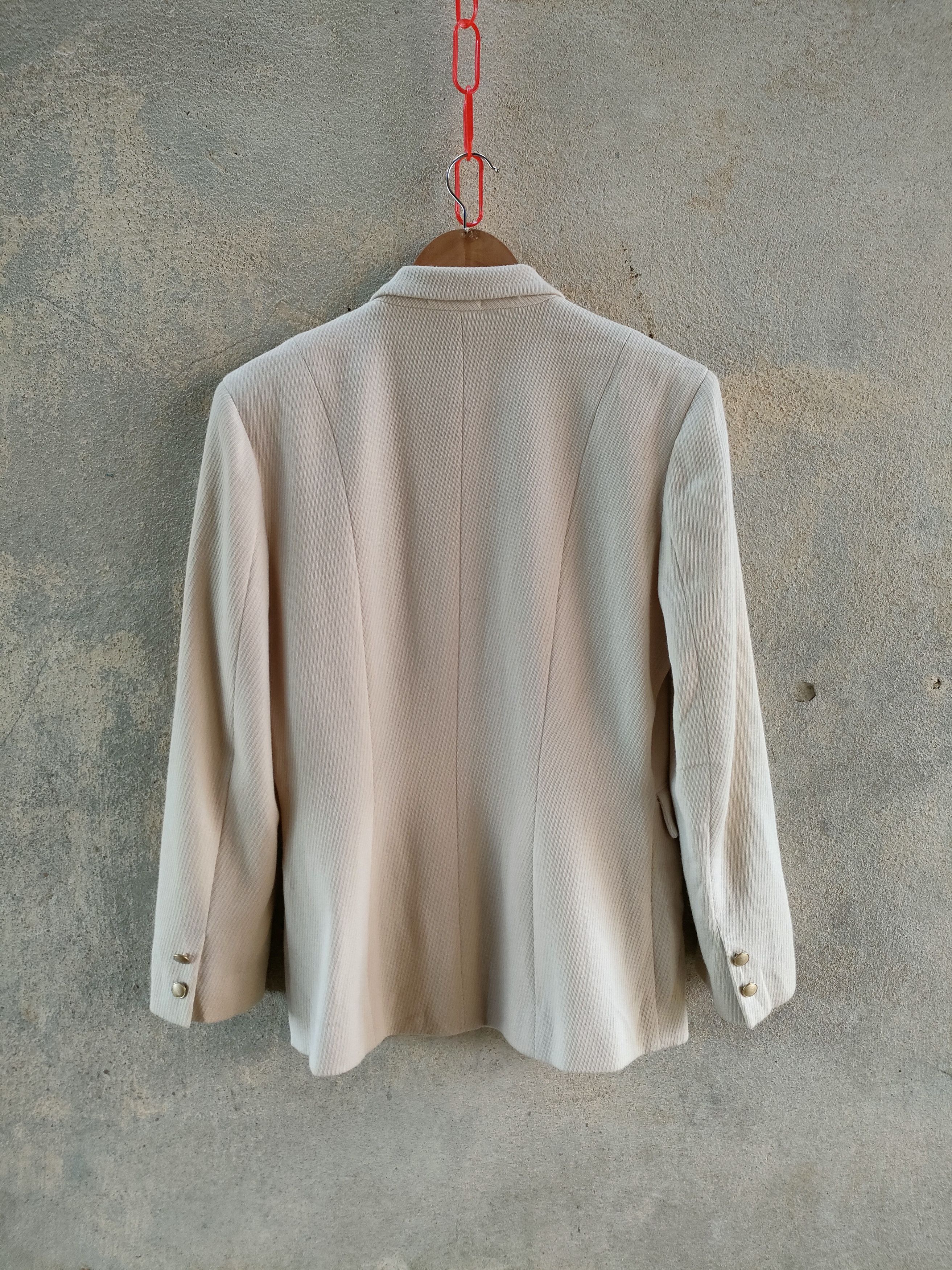 Yohji Yamamoto Y's Bis Wool Cream Jacket Size S / US 4 / IT 40 - 3 Thumbnail
