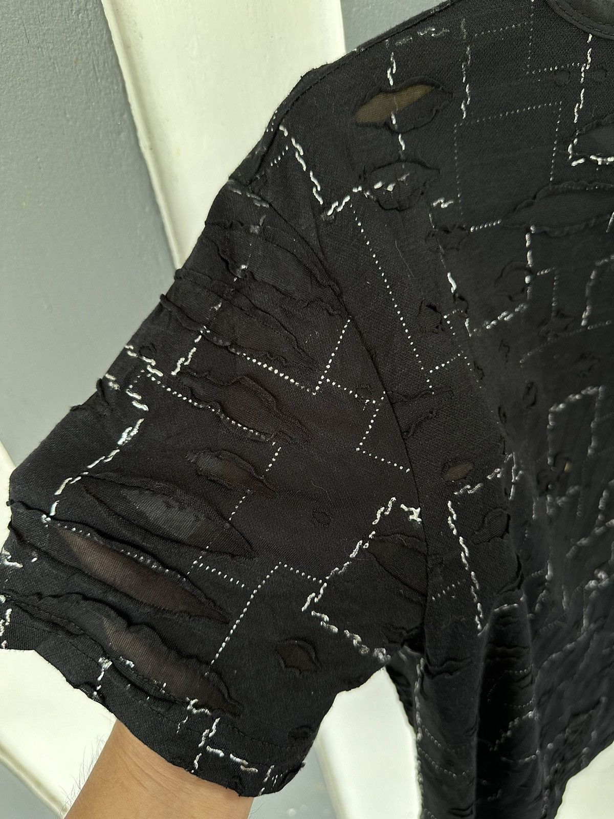 KMRii Sick Distressed Y2K Luo Lan Na Kmrii Style Shirt Size US M / EU 48-50 / 2 - 6 Thumbnail