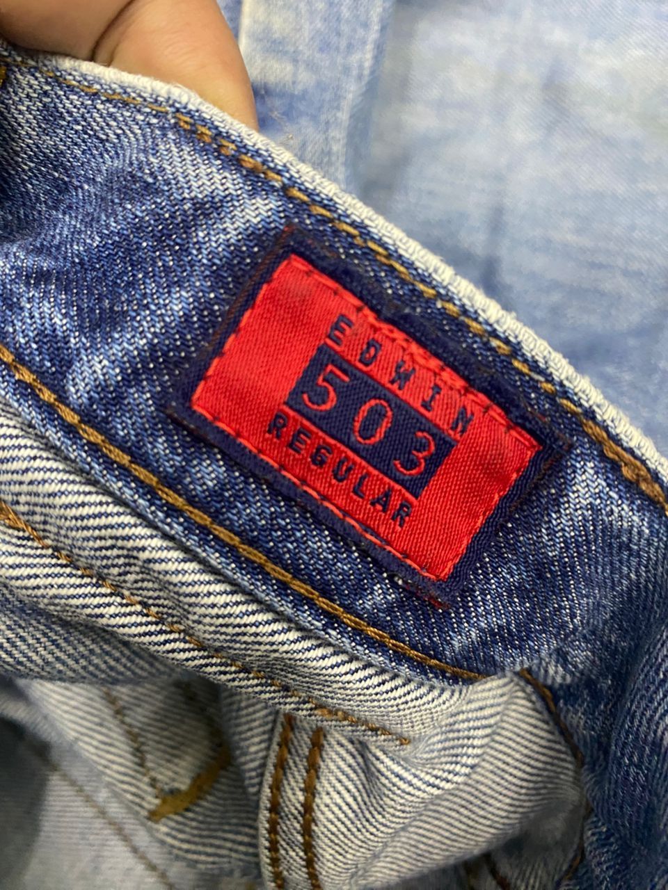 If Six Was Nine 💥Best Offer💥Vintage Edwin 503 Distressed Denim Size US 32 / EU 48 - 16 Thumbnail