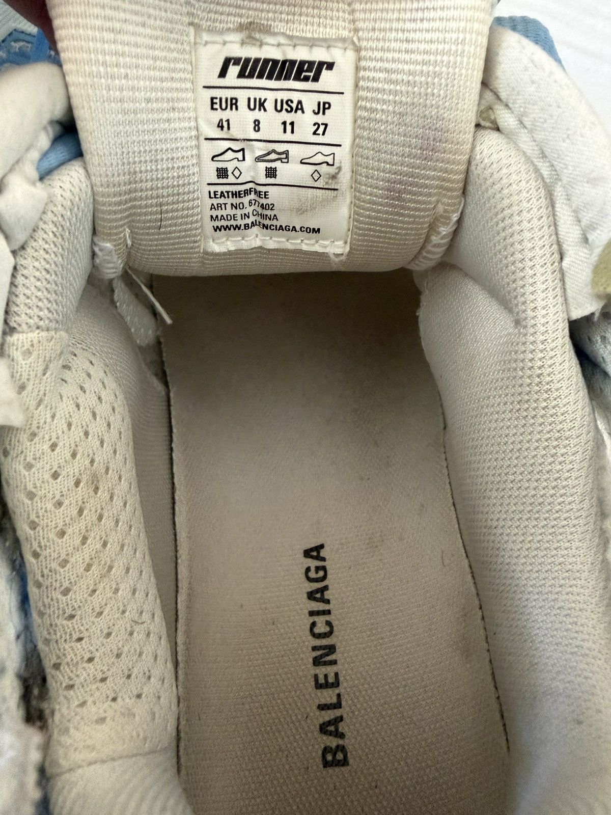 Balenciaga Balenciaga runner sneakers Size US 8.5 / EU 41-42 - 5 Thumbnail