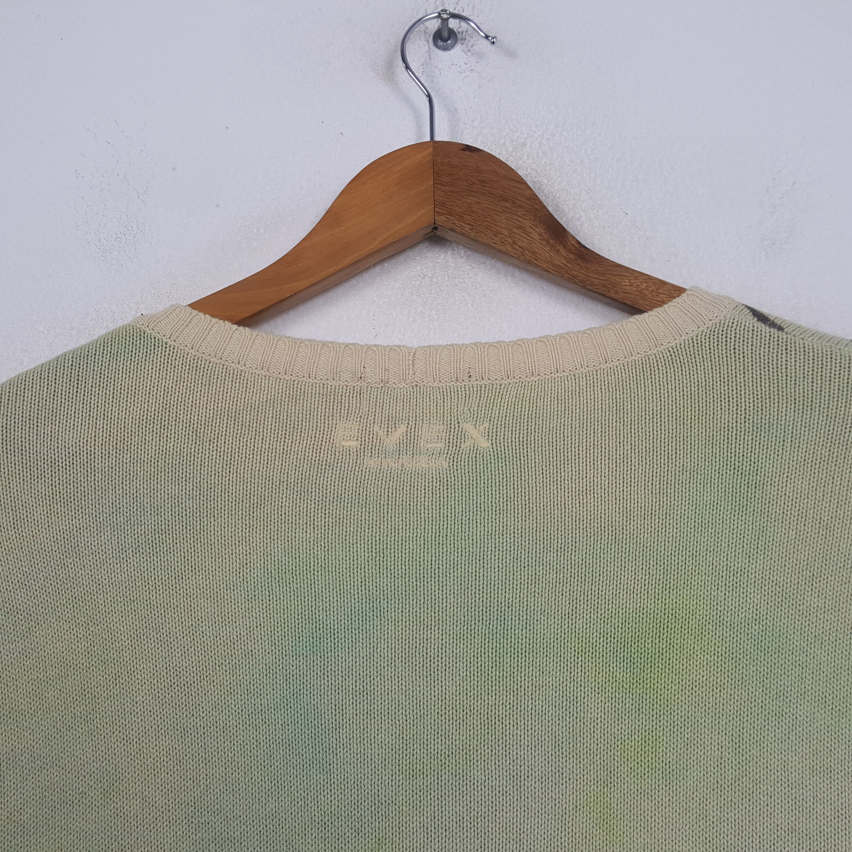 Japanese Brand Vintage Evex Wild Life x Japan Brand Habitat Knitwear RR1 Size L / US 10 / IT 46 - 4 Thumbnail