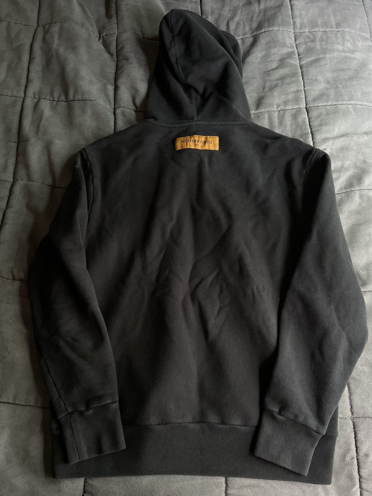 Louis Vuitton Louis Vuitton Brushed Logo Hoodie Size US S / EU 44-46 / 1 - 3 Thumbnail