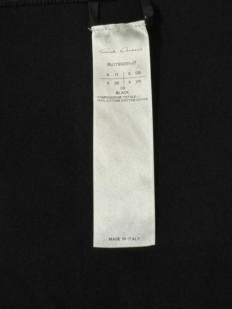 Rick Owens Rick Owens Mainline Plain Tee-2505 Size US S / EU 44-46 / 1 - 4 Thumbnail