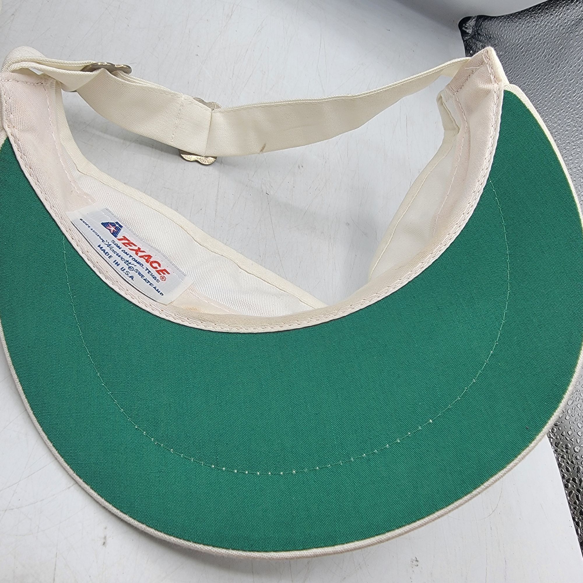 Other Franklin Templeton Group Embroidered Texace Visor Hat Beige Size ONE SIZE - 7 Thumbnail