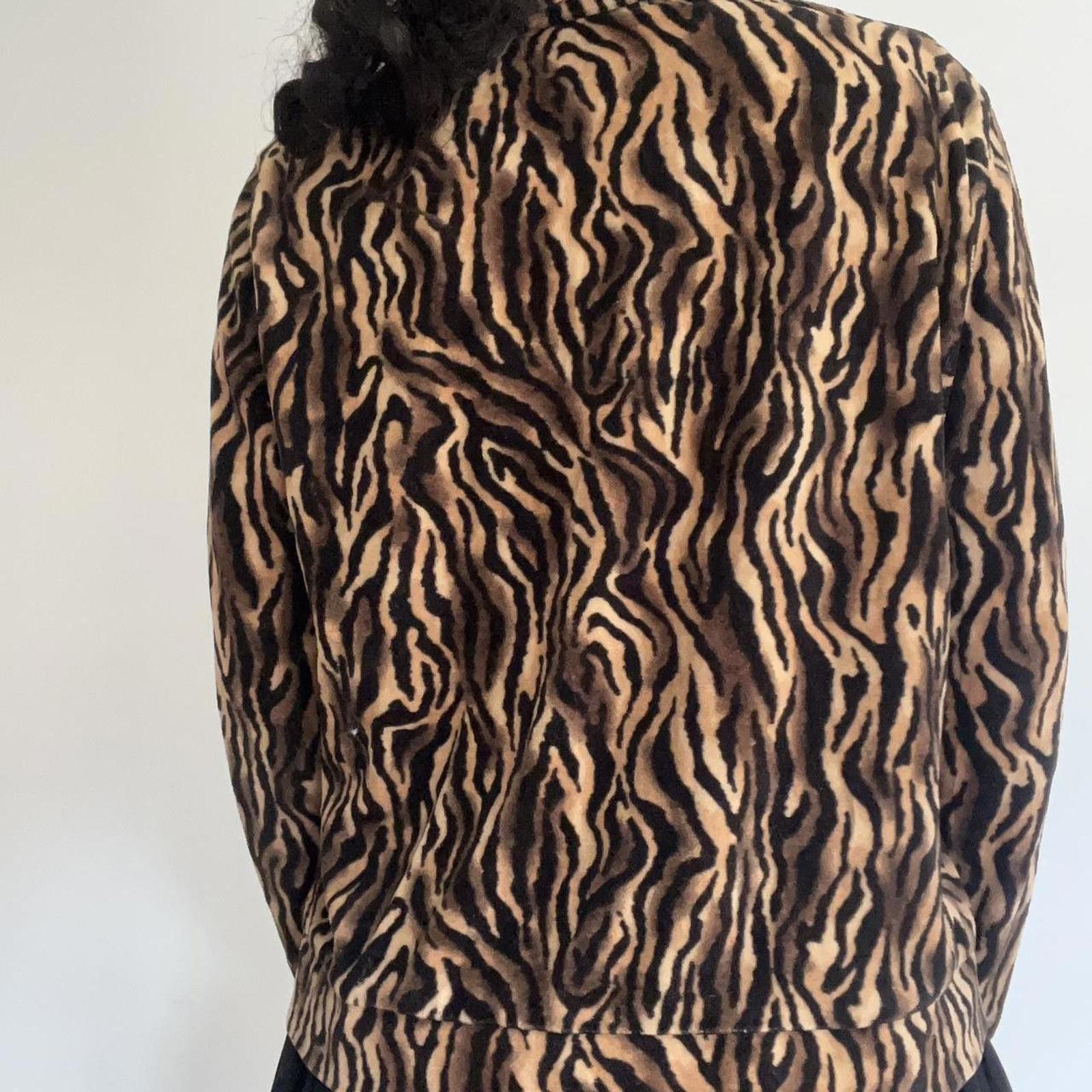 Other Brown and black zip-up jacket with a vintage vibe #y2k Size M / US 6-8 / IT 42-44 - 4 Thumbnail