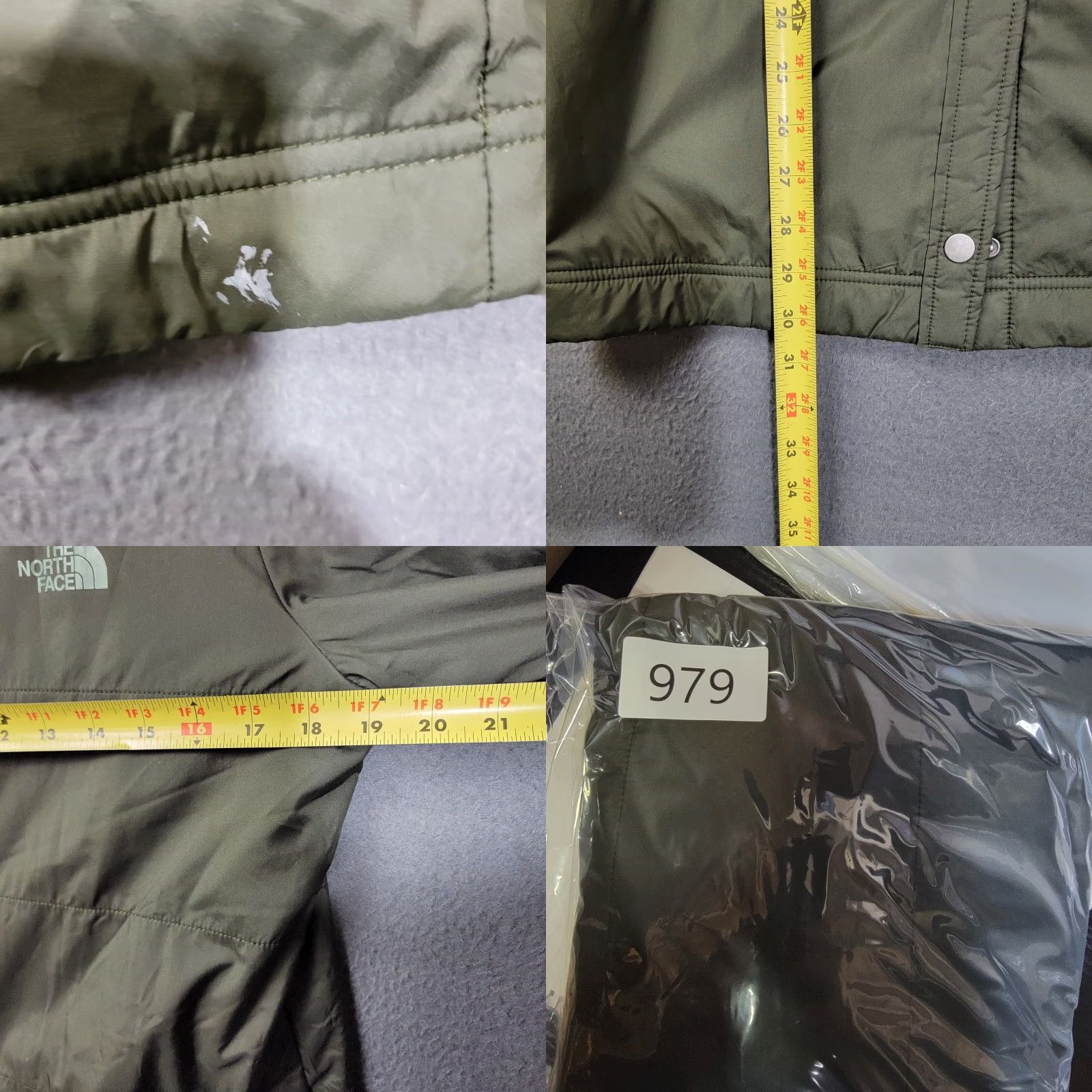 The North Face The North Face jacket Womens M Green flannel lined Jacket Womens M Green The North Face Size M / US 6-8 / IT 42-44 - 8 Thumbnail