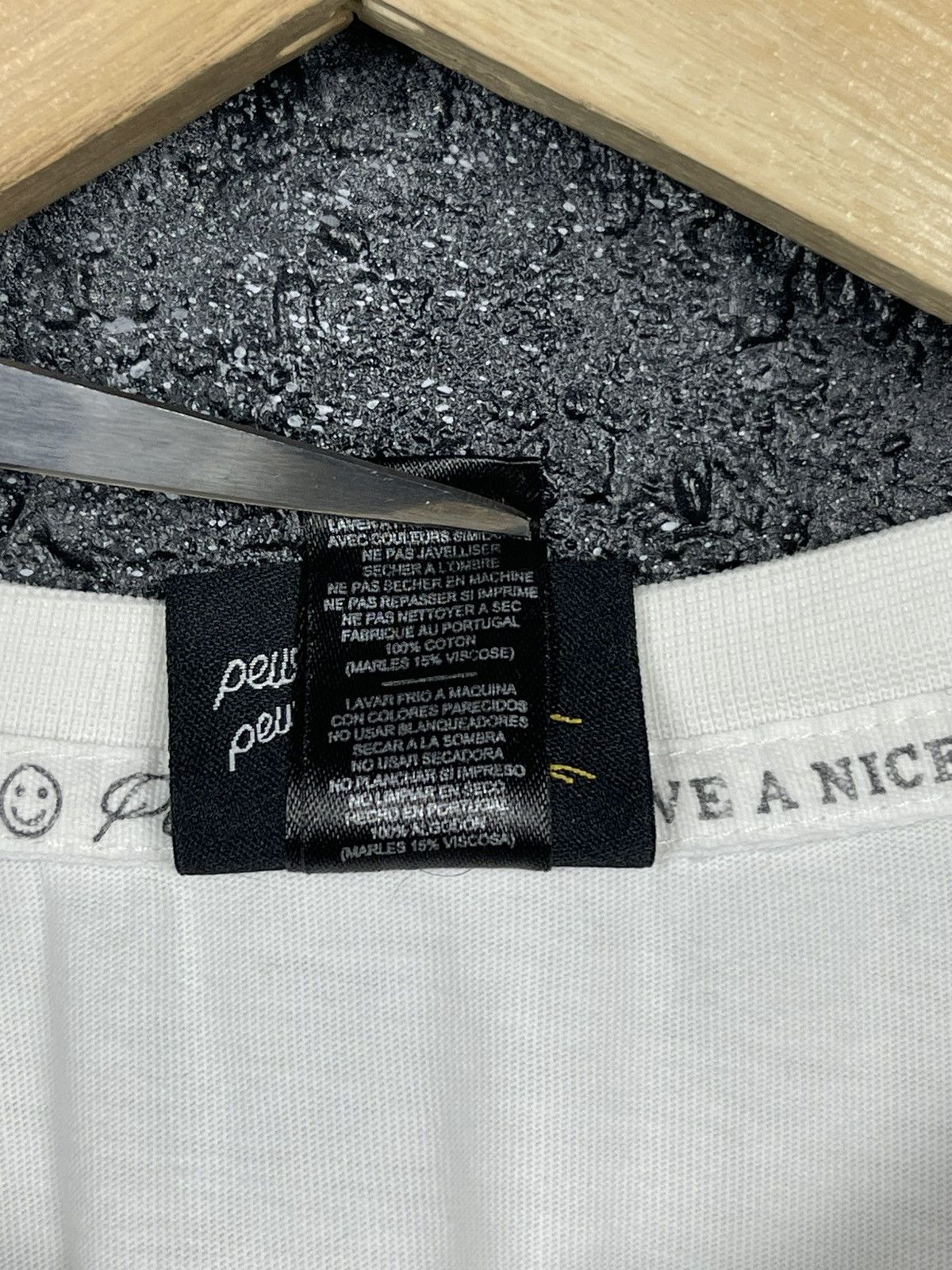 Percival Percival Embroidered Ramen White T-Shirt Men’s Size M Size US M / EU 48-50 / 2 - 7 Thumbnail