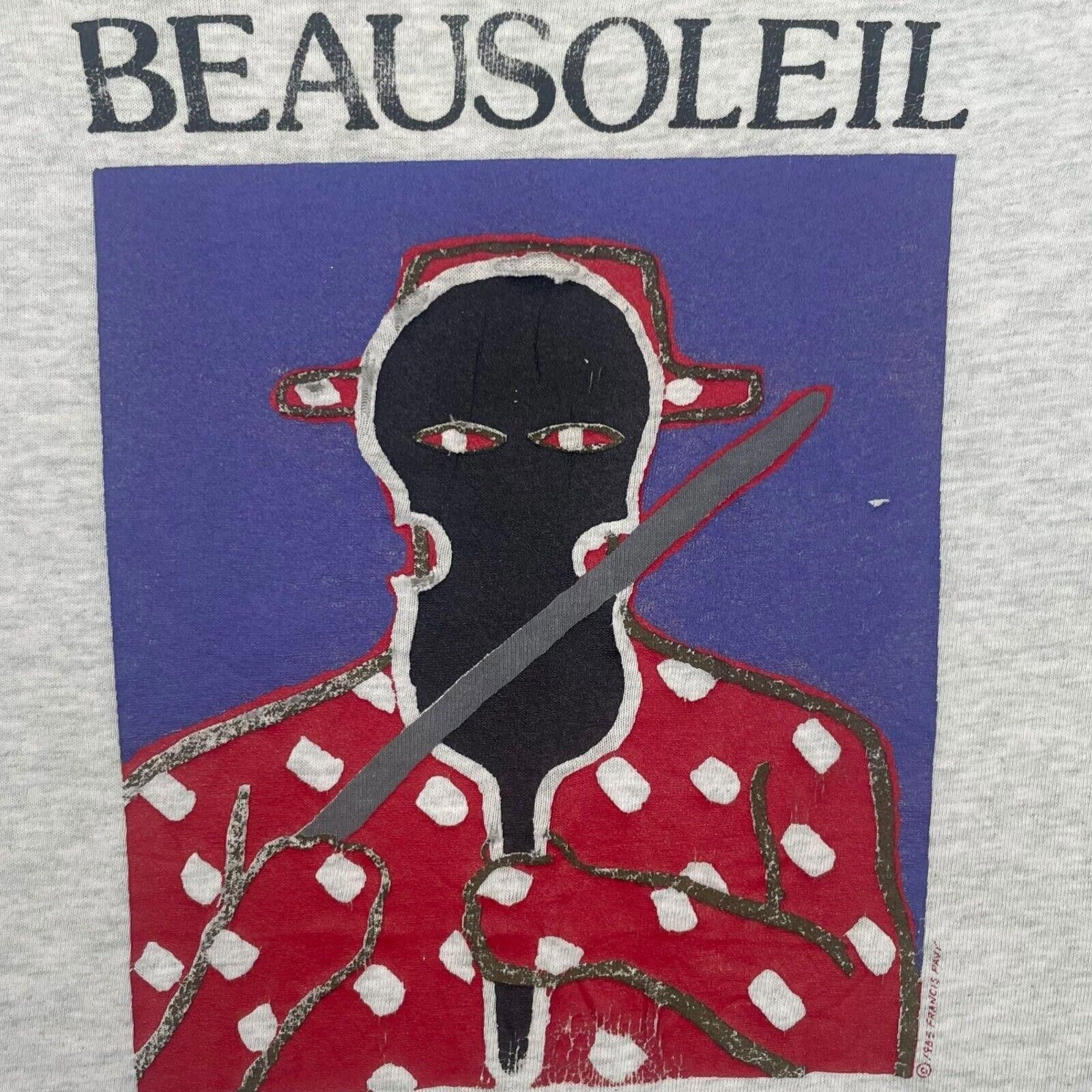 Designer Vintage 80s BEUSOLEIL art tee Size US L / EU 52-54 / 3 - 2 Thumbnail