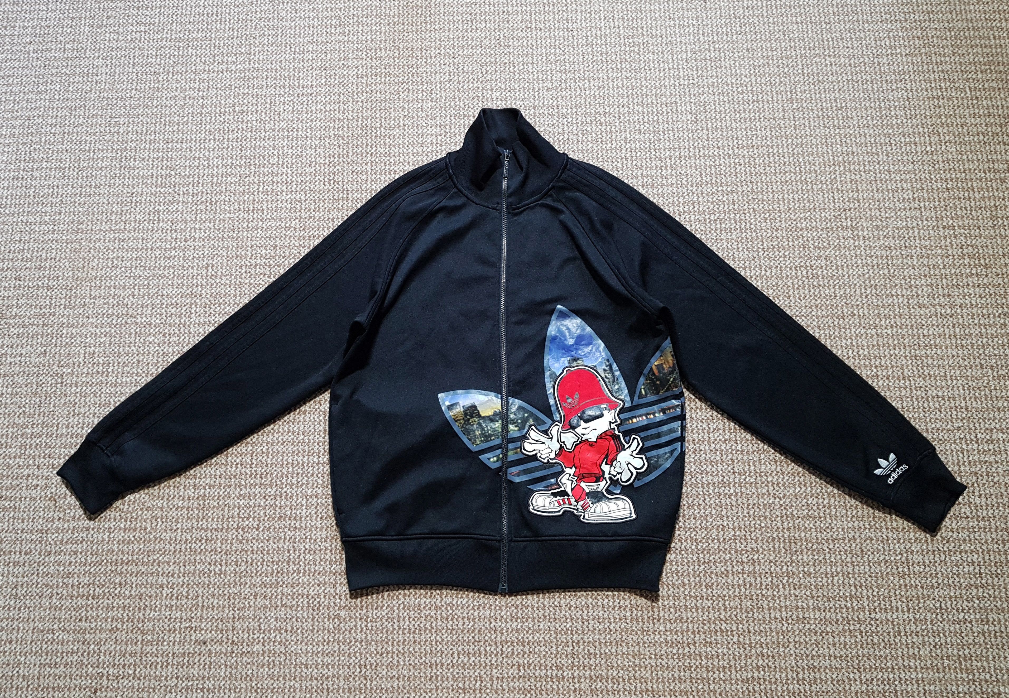 Adidas × Vintage Adidas Canada 2004 wmns Y2K vintage zipper track