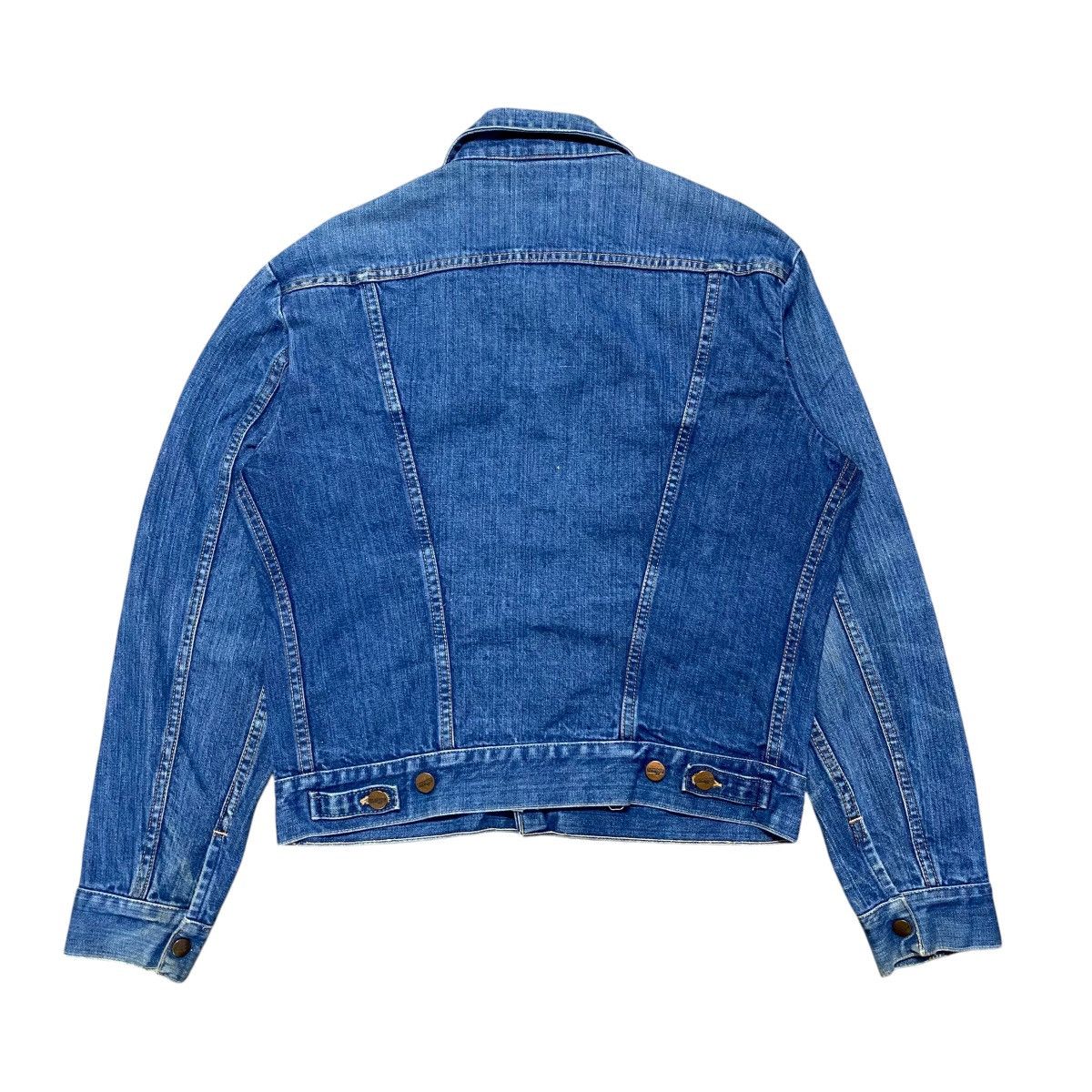 Wrangler Vintage 70s Wrangler Denim Trucker Jacket Lot 12002 Size US M / EU 48-50 / 2 - 2 Thumbnail