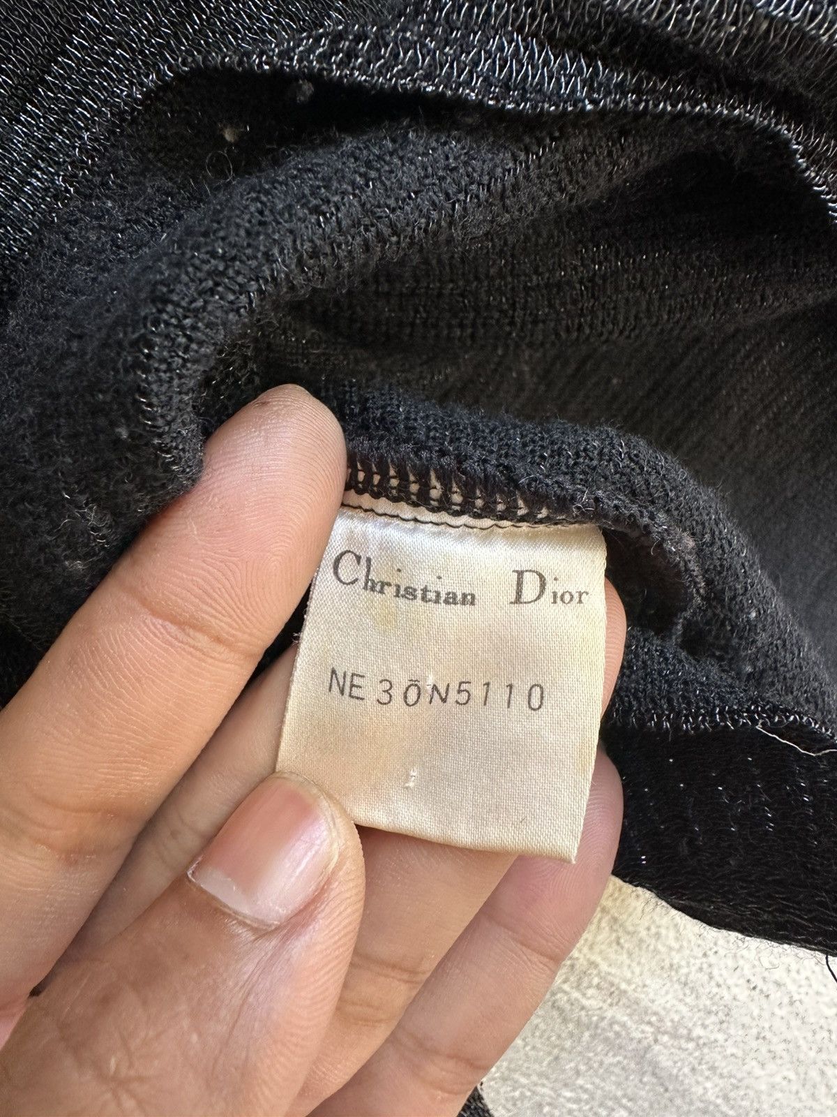 Dior × Vintage 🔥Rare🔥 Miss Dior Sweater Vintage 90s Size M / US 6-8 / IT 42-44 - 8 Thumbnail