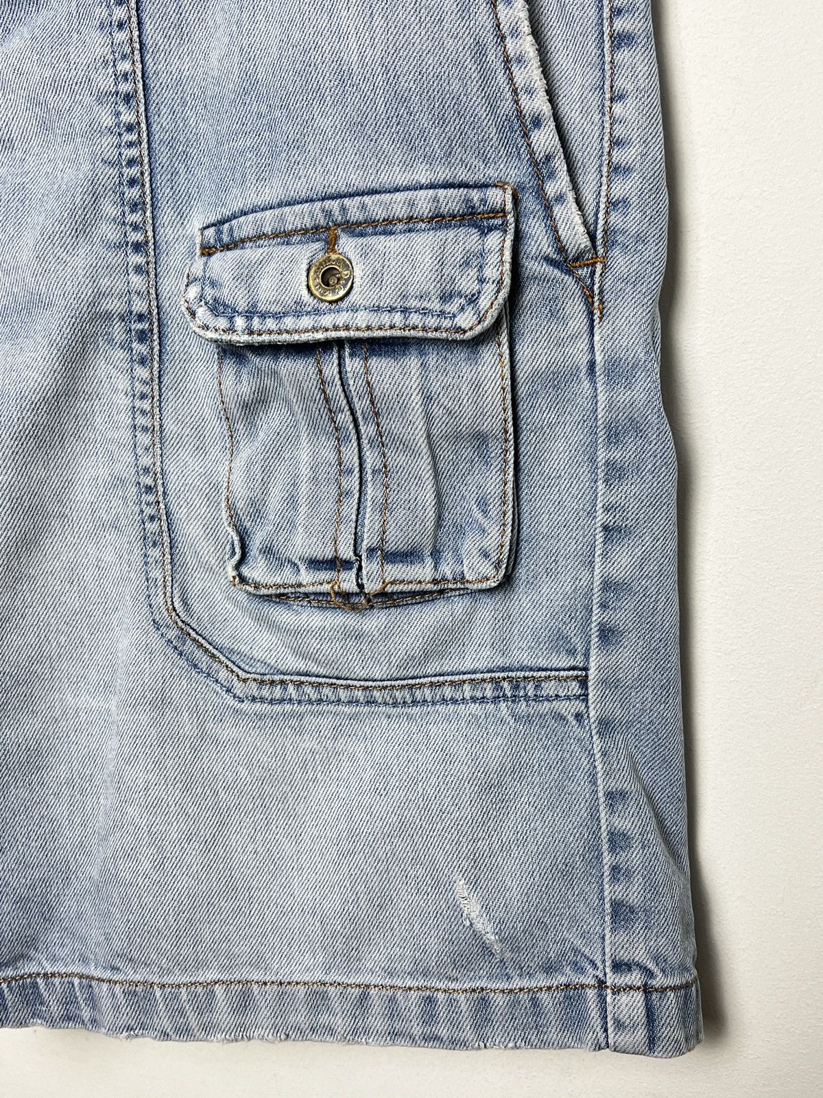 Dolce & Gabbana Dolce & Gabbana washed denim cargo shorts Size US 32 / EU 48 - 5 Thumbnail