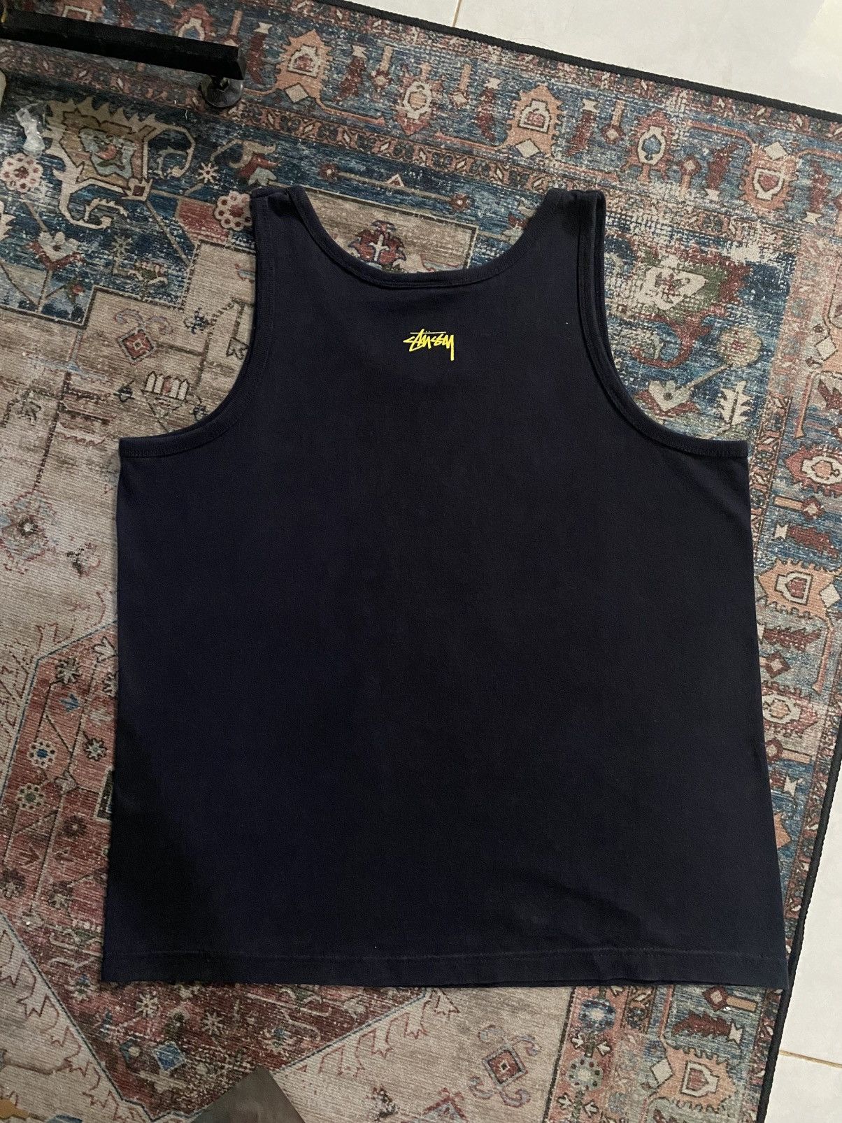 Stussy Stussy Black Tank top Size US L / EU 52-54 / 3 - 2 Thumbnail