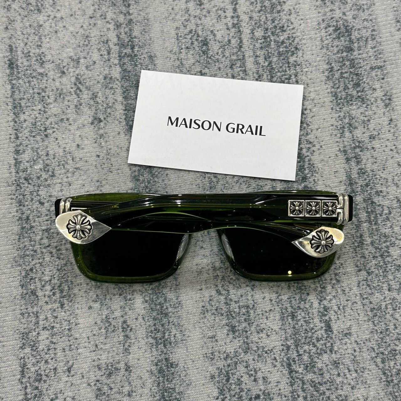 Chrome Hearts CHROME HEARTS SLUSS BUSSIN II SUNGLASSES Size ONE SIZE - 3 Thumbnail