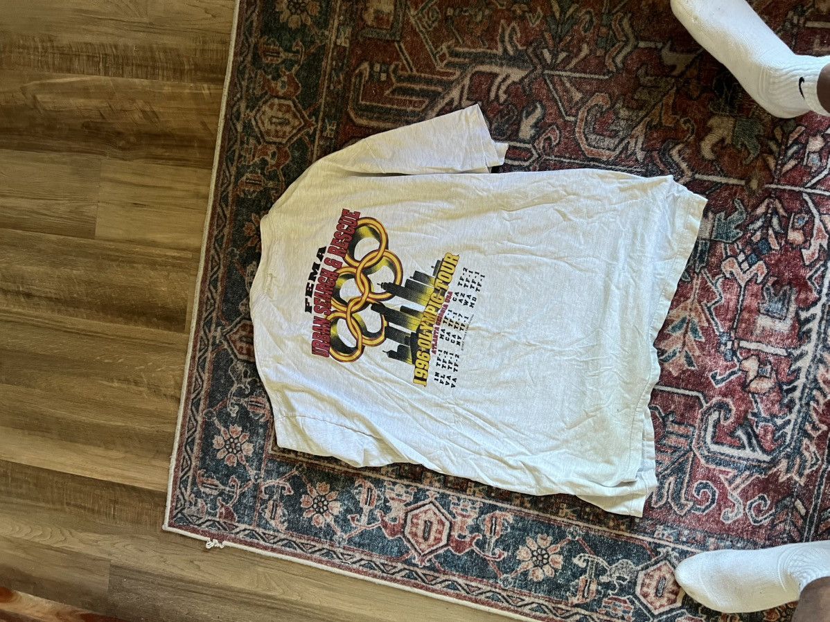 Band Tees × USA Olympics × Vintage Vintage Olympic fema shirt Size US L / EU 52-54 / 3 - 6 Thumbnail