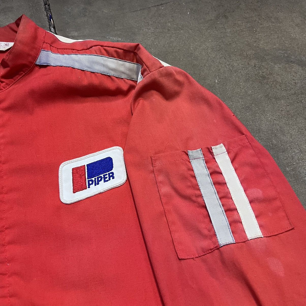 Vintage True Vintage 60s 70s Flight Jacket Zip Up Lightweight Boxy Size US L / EU 52-54 / 3 - 4 Thumbnail