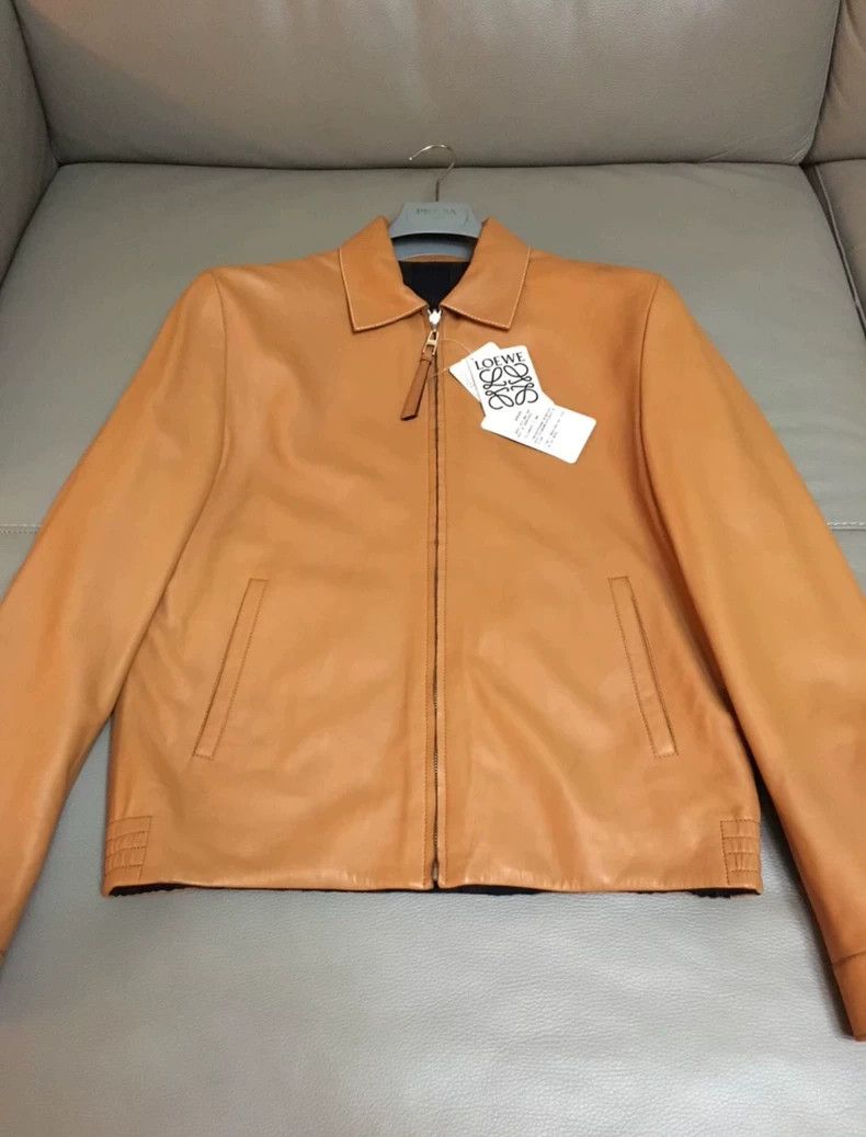 Loewe Loewe Leather coat / double-faced jacket Size US L / EU 52-54 / 3 - 3 Thumbnail