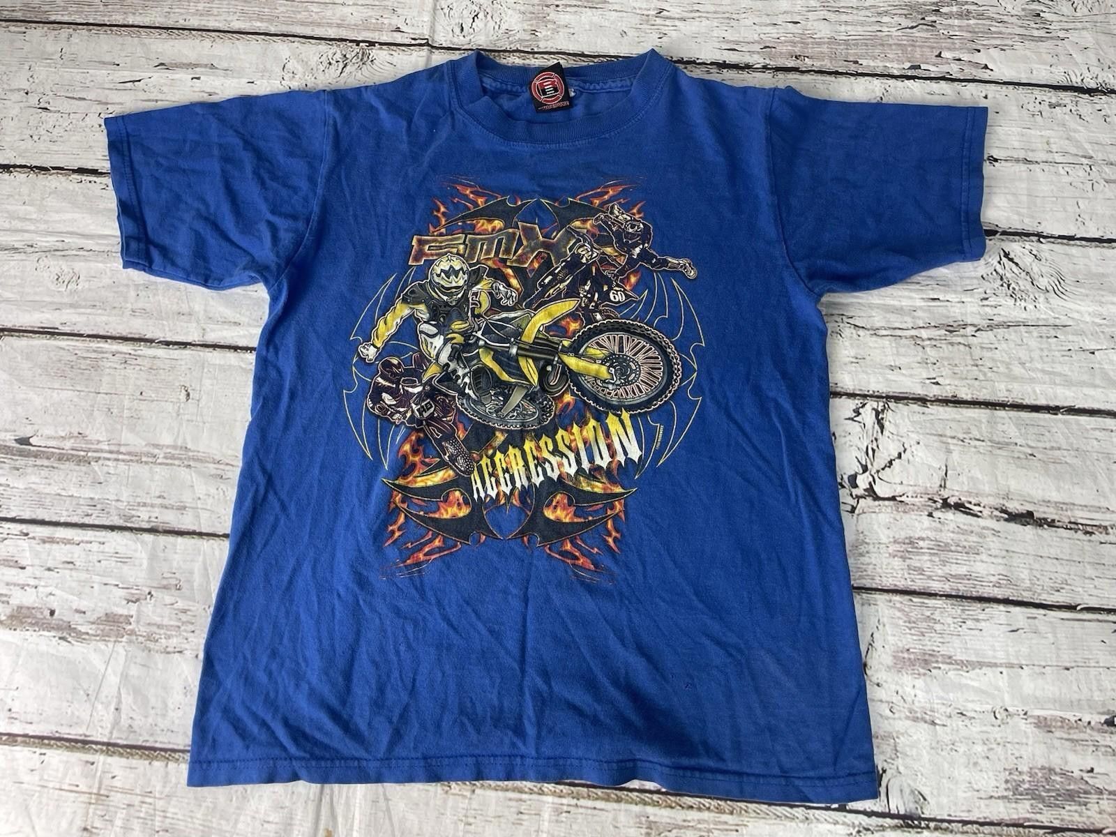 Other Vintage RudeBoyz Rude Boyz BMX Bike T Shirt Boys Size L Y2K Size US L / EU 52-54 / 3 - 1 Thumbnail