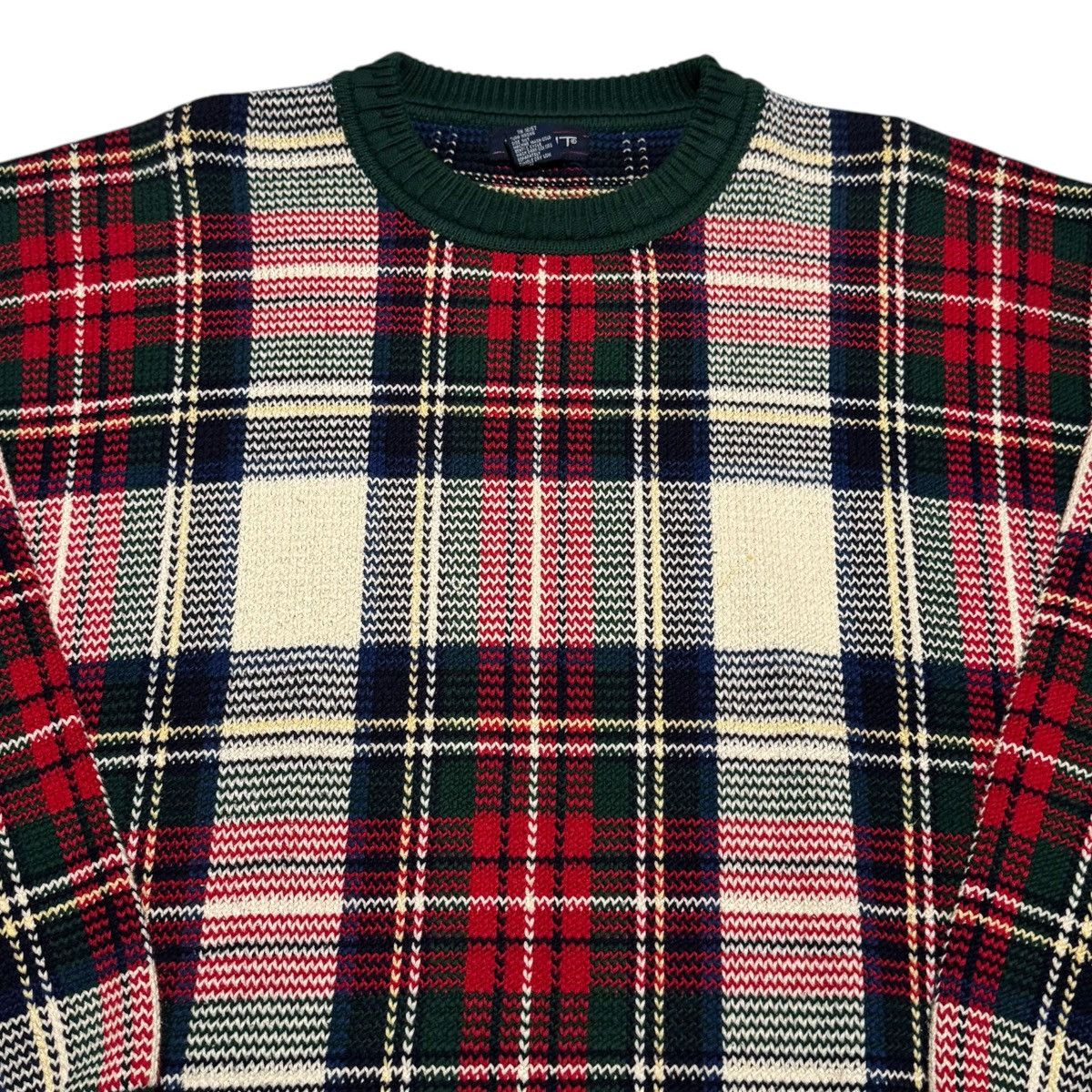 Gant Vintage 90s Gant Plaid Crewneck Sweater Men's Large FLAWS Size US L / EU 52-54 / 3 - 2 Thumbnail