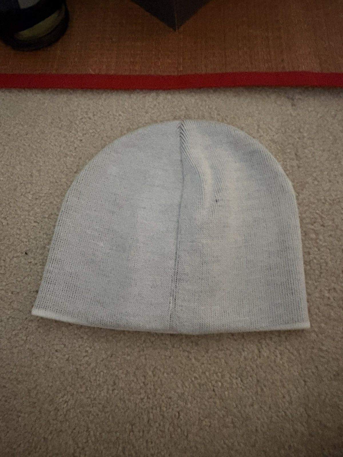 Hardies Hardware Hardies NYC Rhinestone Beanie Grey OS Size ONE SIZE - 2 Thumbnail