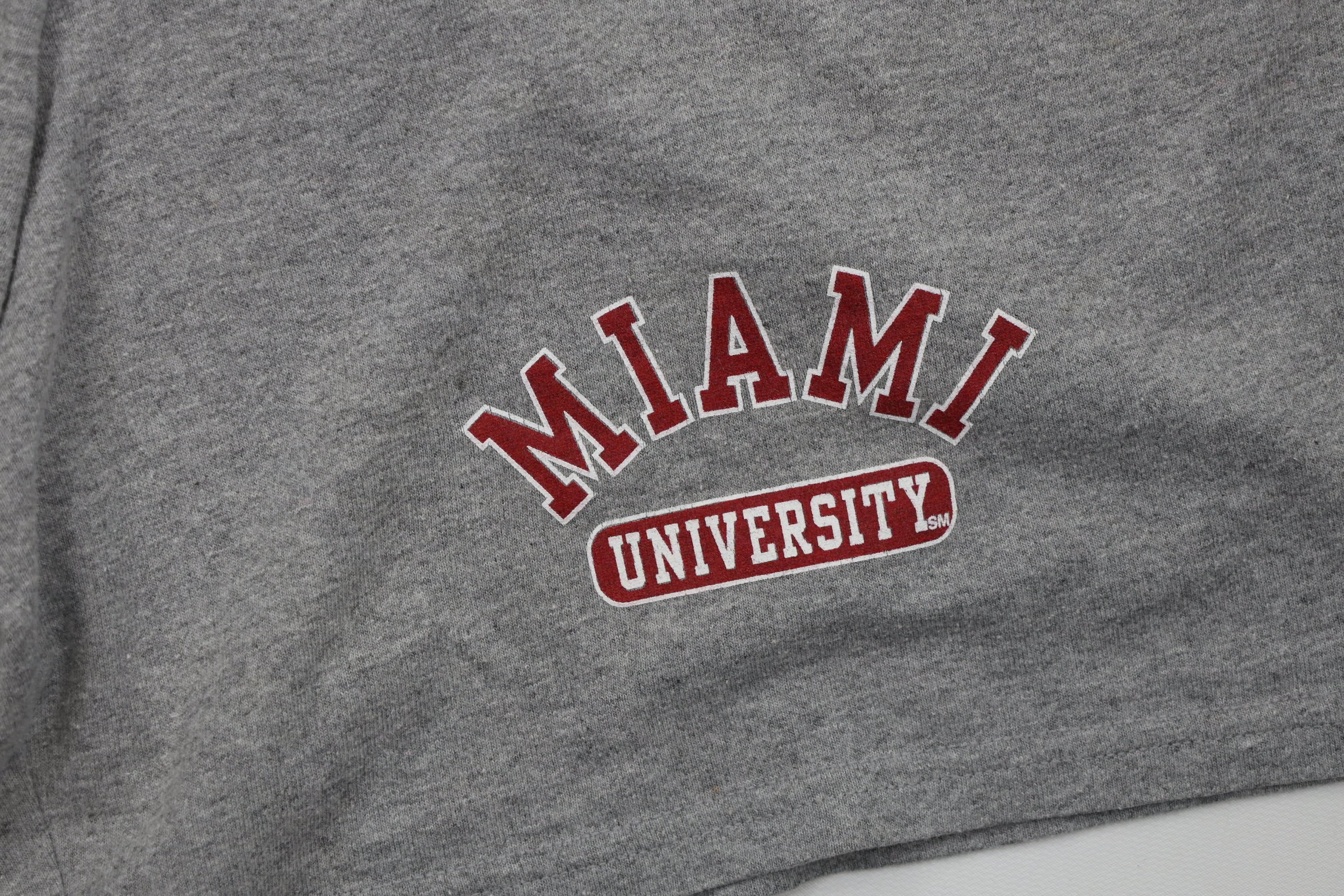 Russell Athletic × Vintage Vintage 90s Russell Athletic University Miami Above Shorts Size US 32 / EU 48 - 5 Thumbnail