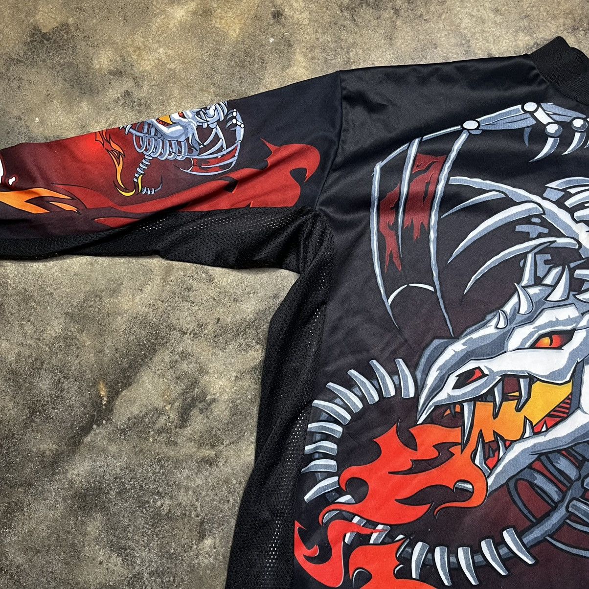 Vintage vintage paintball junkie motorcross longsleeve jersey shirt Size US L / EU 52-54 / 3 - 3 Thumbnail
