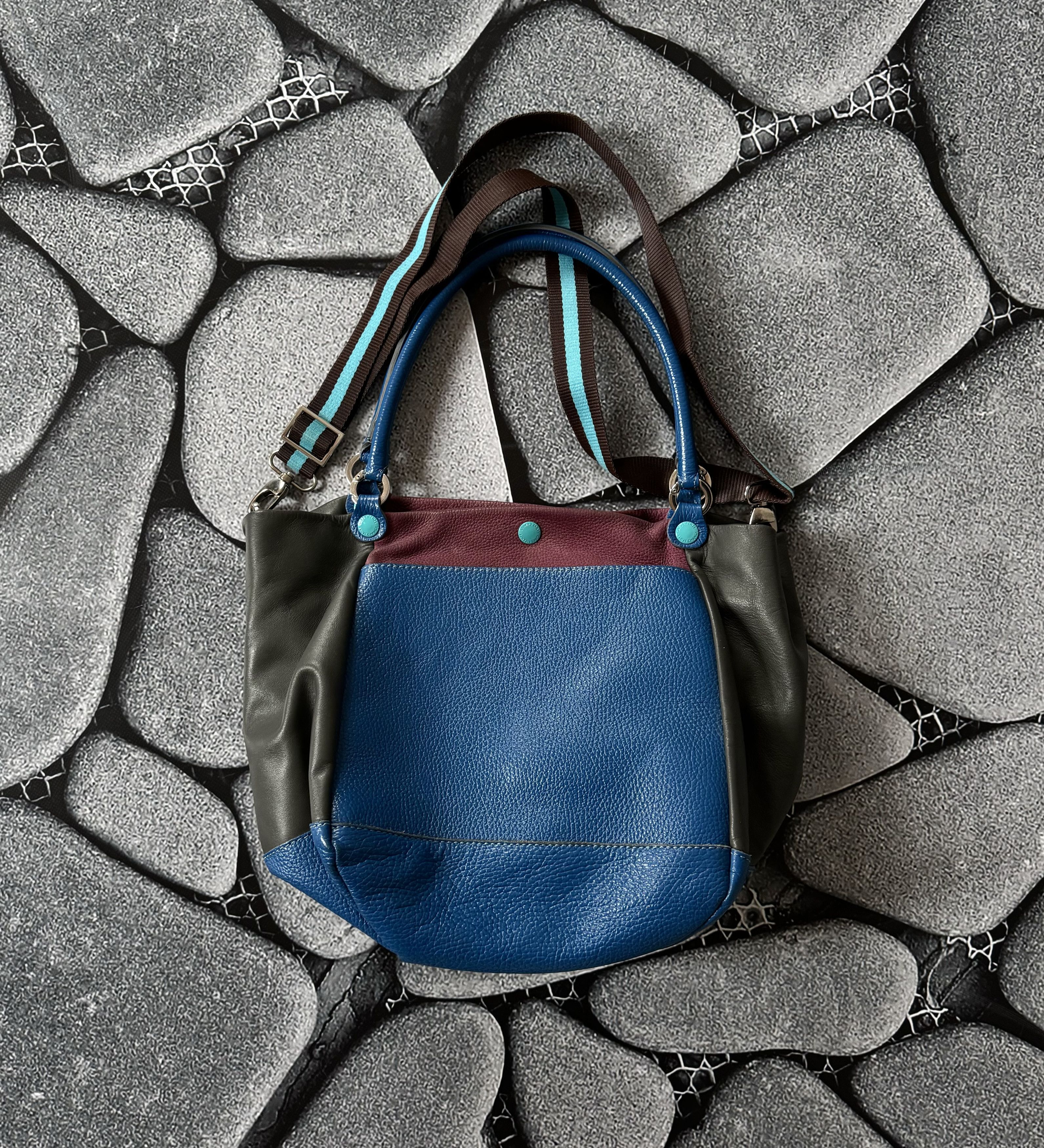 Vintage GABS FIRENZE I LOVE CHANGE VINTAGE LEATHER SHOULDER BAG 2IN1 Size ONE SIZE - 2 Thumbnail