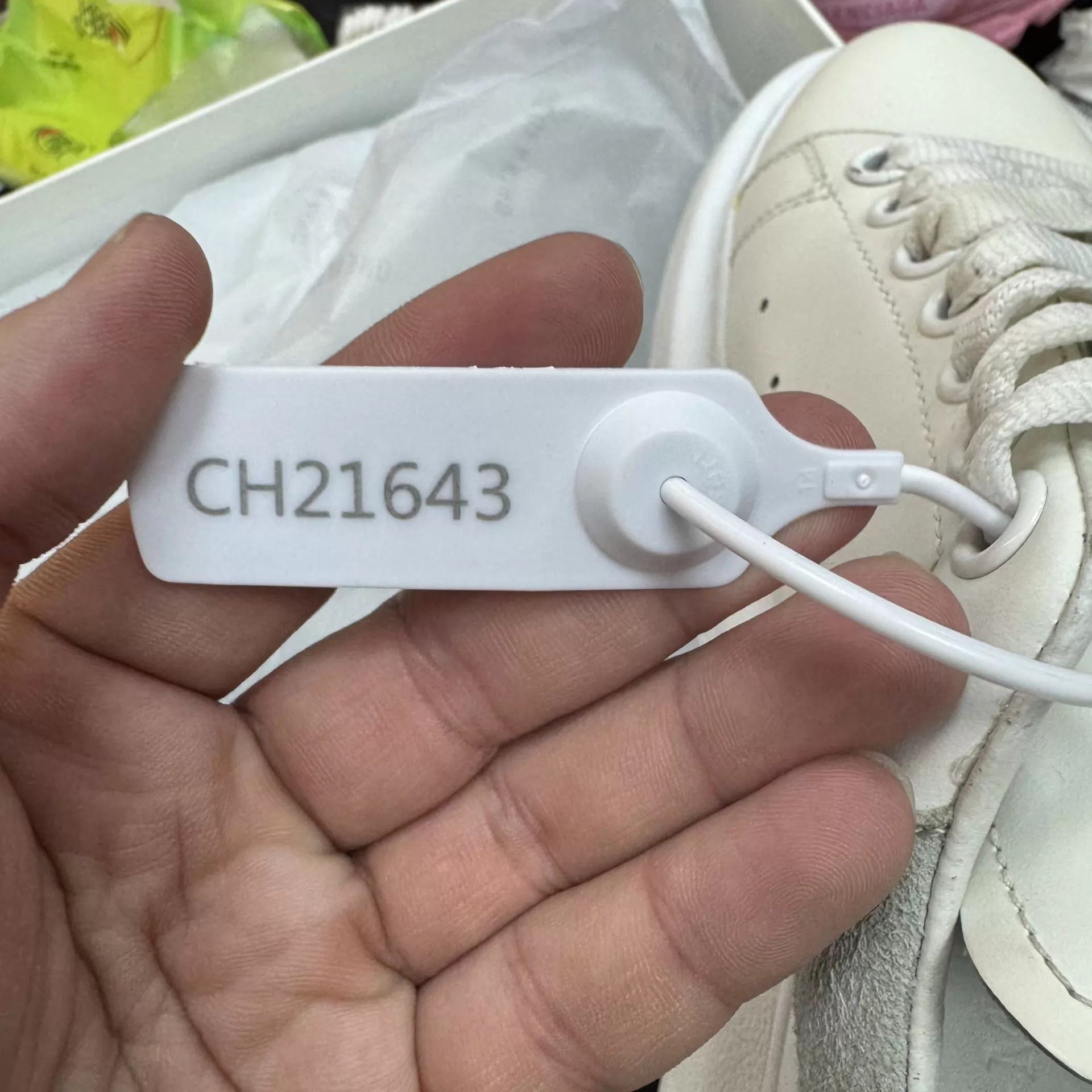Alexander McQueen Alexander McQueen White/Gray Gray Tail Sneakers EUR 37 Size US 6.5 / IT 36.5 - 9 Thumbnail