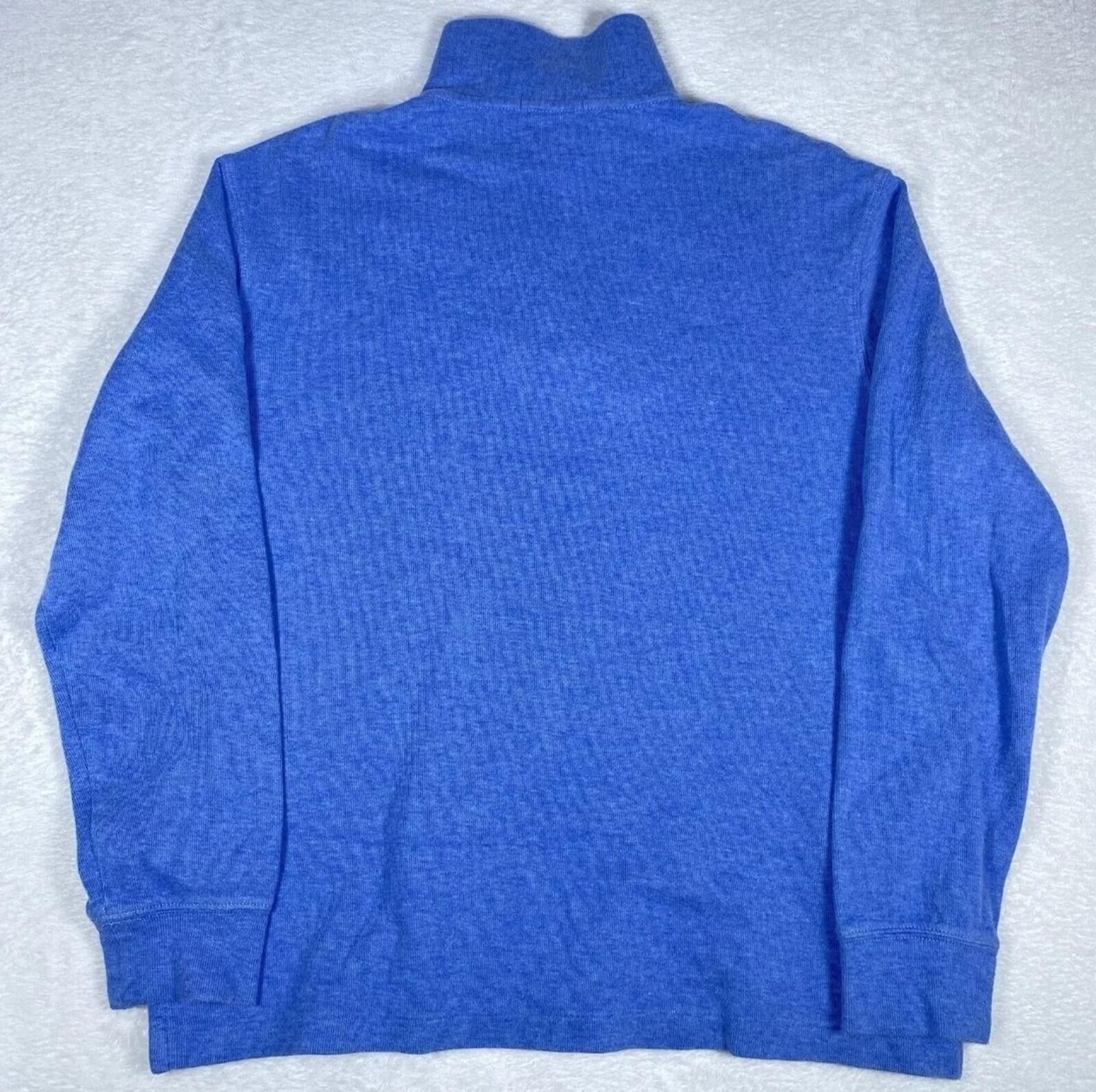 Polo Ralph Lauren Polo Ralph Lauren Estate Rib Large 1/4 Zip Men’s Blue Long S Size US L / EU 52-54 / 3 - 2 Thumbnail