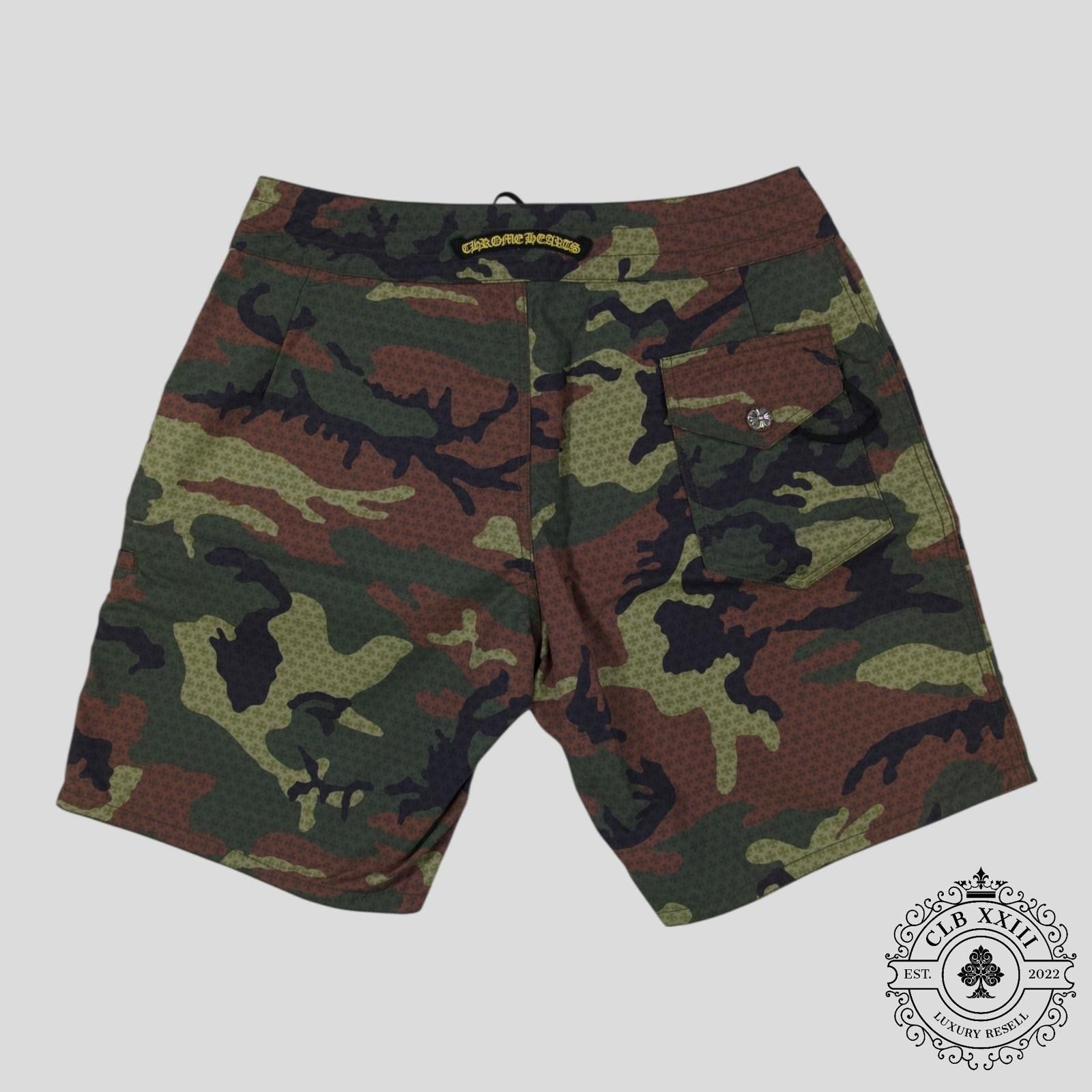 Chrome Hearts Chrome Hearts Board Shorts in Camo Size US 34 / EU 50 - 3 Thumbnail