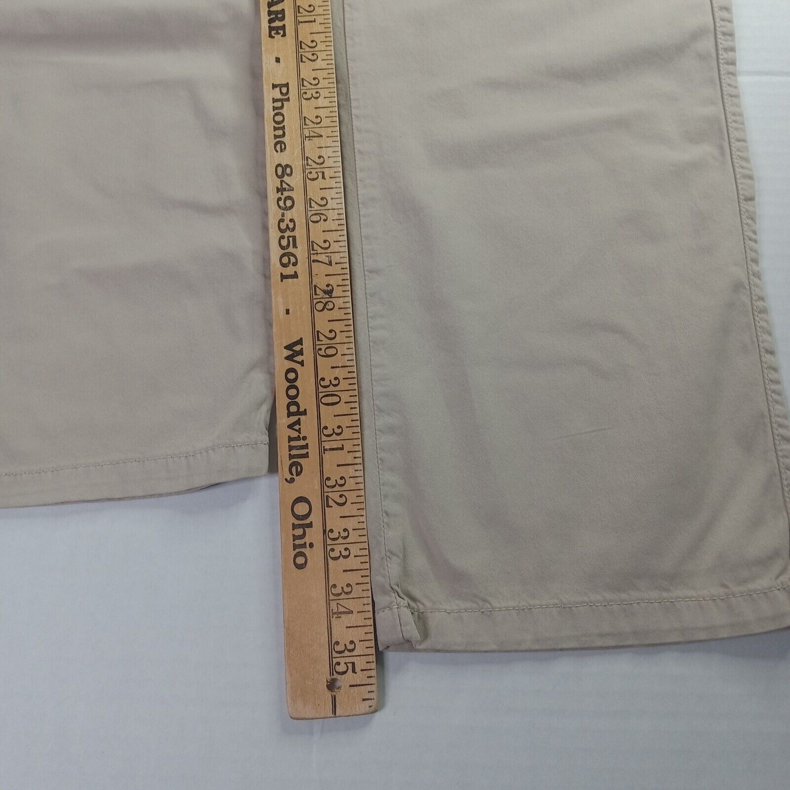 & Other Stories Ballin Mansfield Chino Pants Men's Size 38x35 Stone Relaxed Size US 38 / EU 54 - 3 Thumbnail