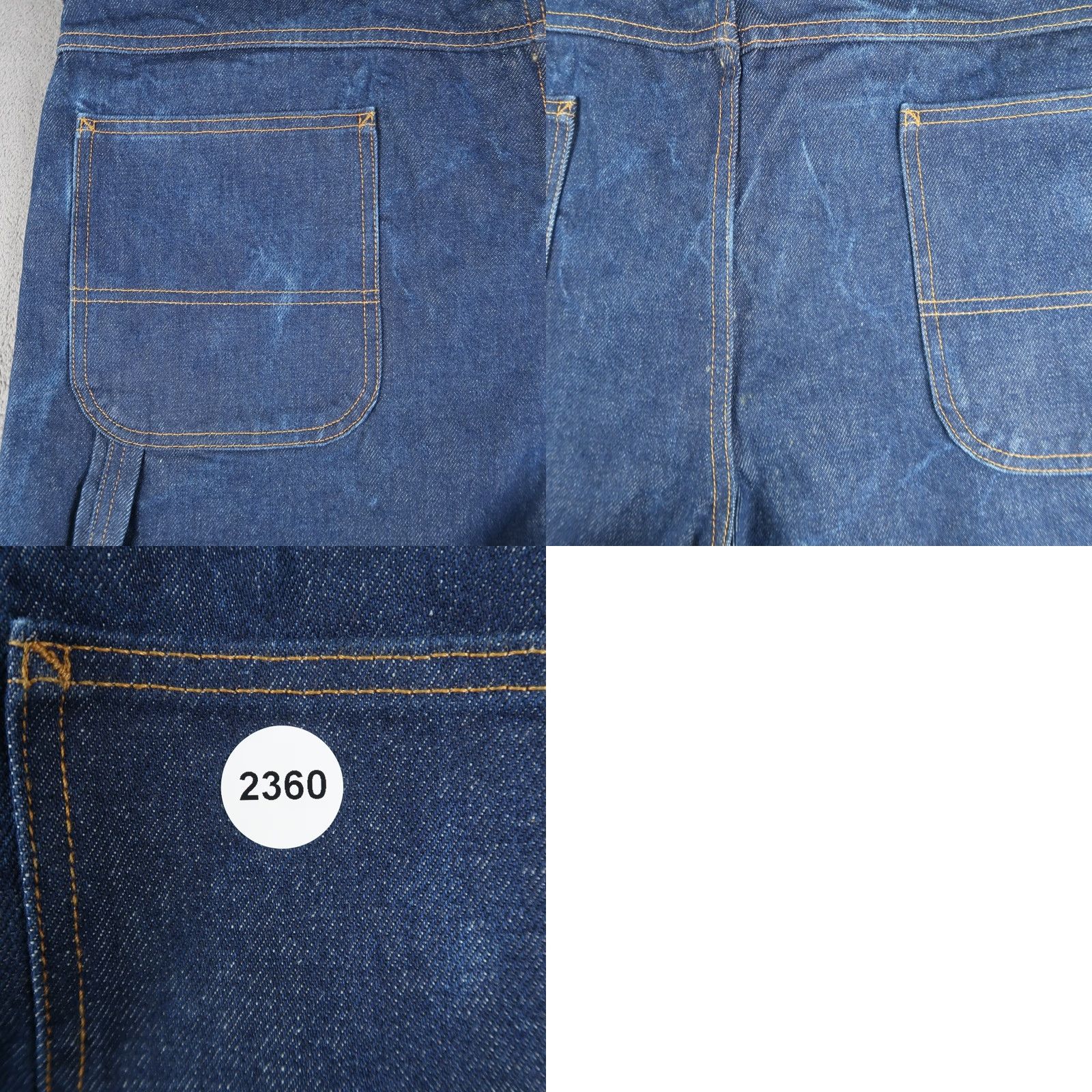 Vintage VINTAGE Big Mac Denim Carpenter Jeans Work Pants 44x32 Blue 1990s Mens Jeans Size US 44 / EU 60 - 10 Thumbnail