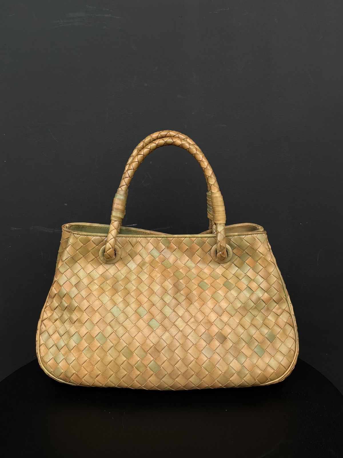 Bottega Veneta Bottega Veneta - Intrecciato Small Nappa Leather Handbag Size ONE SIZE - 1 Thumbnail