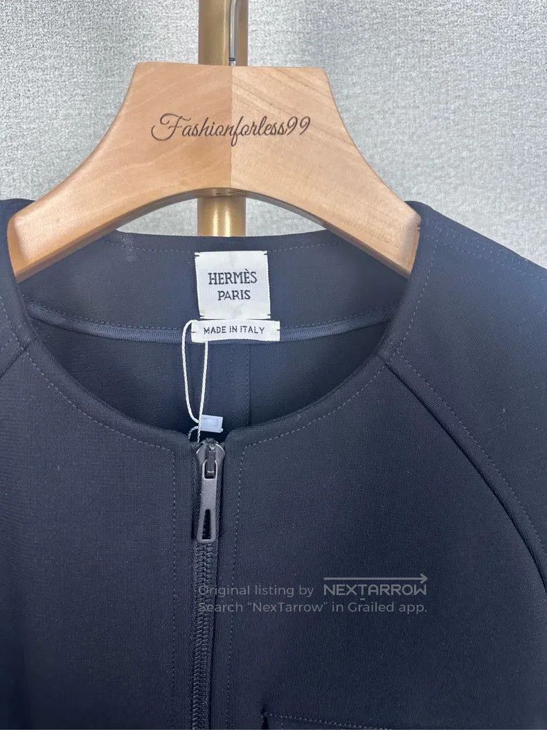 Hermes Hermes Black knitted cardigan Size XS / US 0-2 / IT 36-38 - 3 Thumbnail