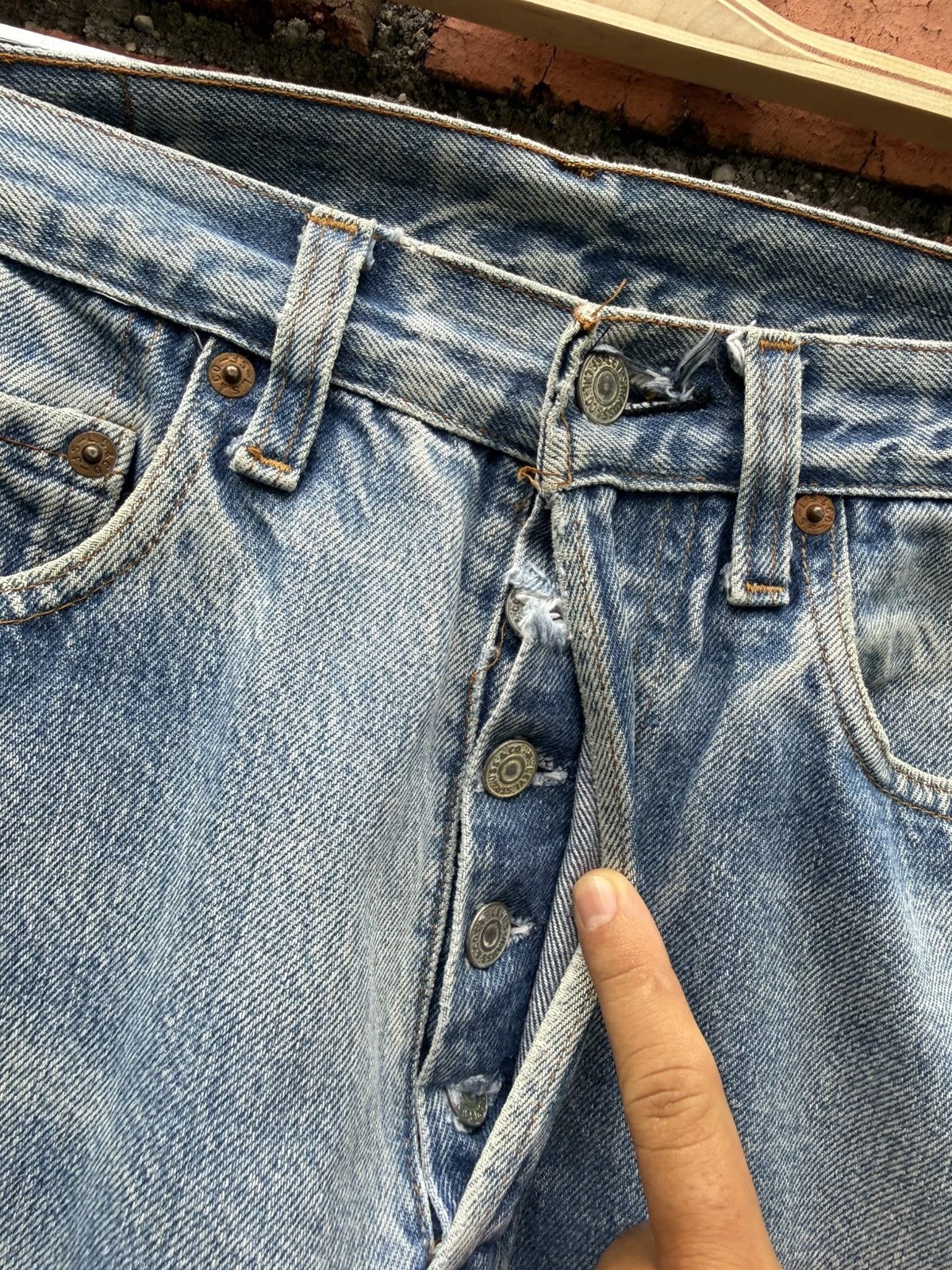 Levi's Vintage Clothing W30x32 Vintage levi’s 501 redline made in USA Size US 30 / EU 46 - 5 Thumbnail