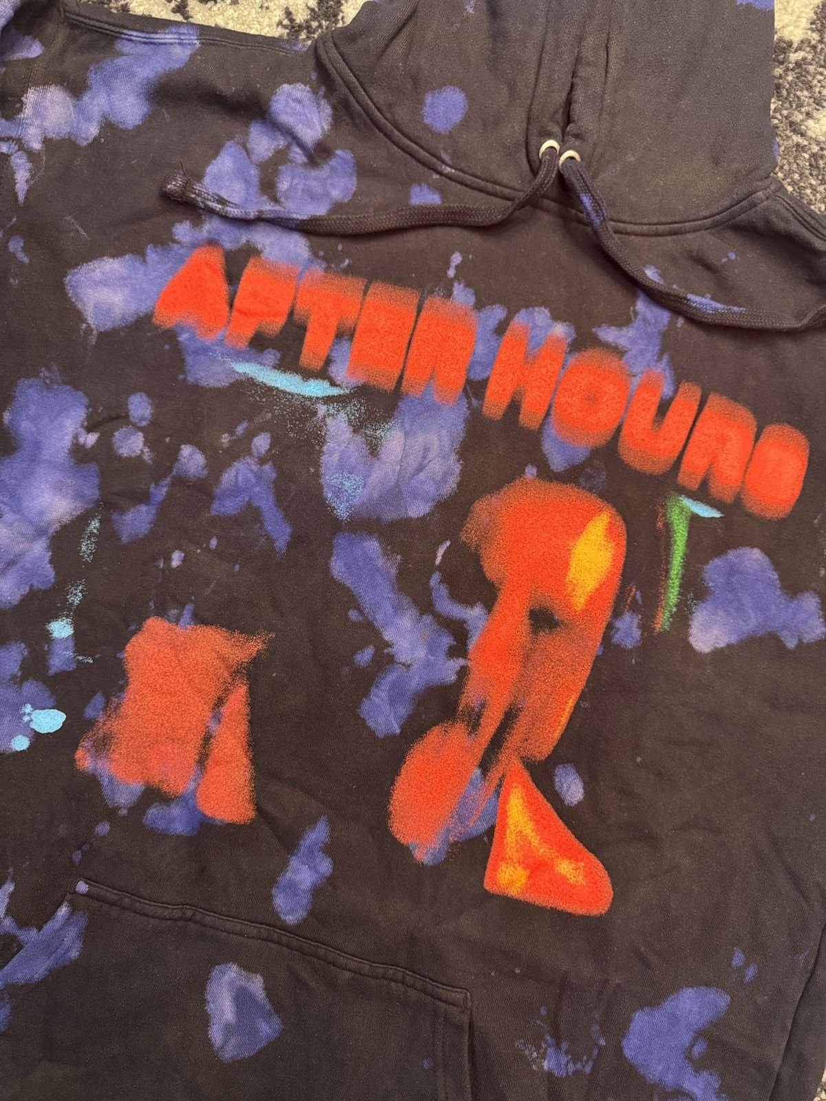 AWGE × The Weeknd × XO Offical The Weeknd XO ASAPWGE Tie Dye Hoodie (XXL) Size US XXL / EU 58 / 5 - 3 Thumbnail