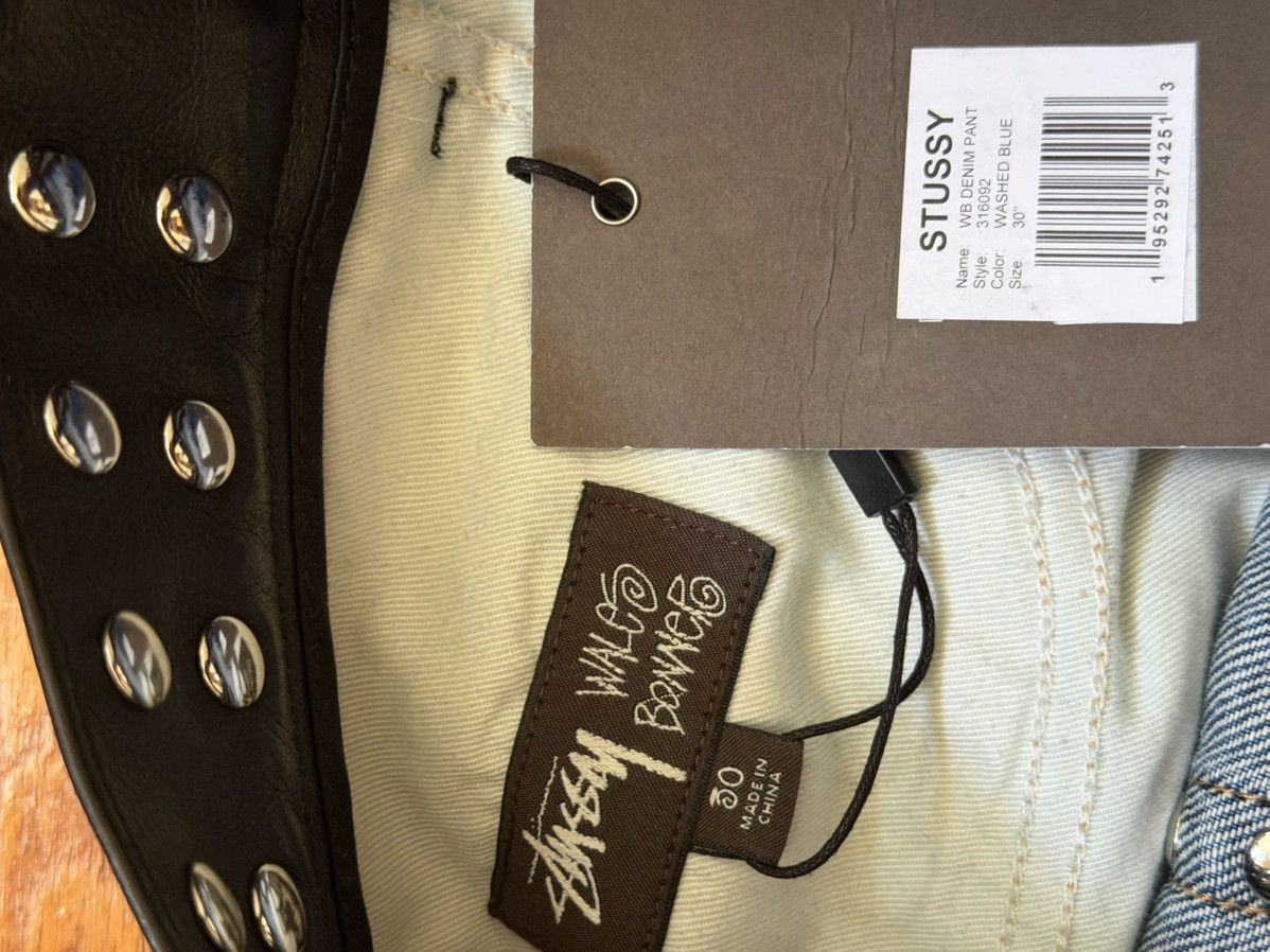 Stussy × Wales Bonner Stussy wales bonner studded jeans Size US 30 / EU 46 - 4 Thumbnail