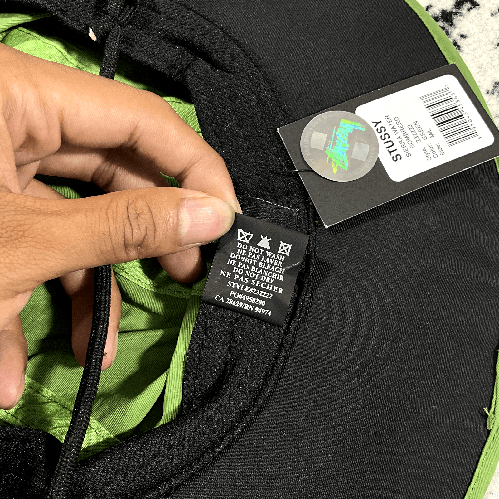 Stussy STUSSY SIERRA WATER SUMBRERO BUCKET HAT Size ONE SIZE - 5 Thumbnail
