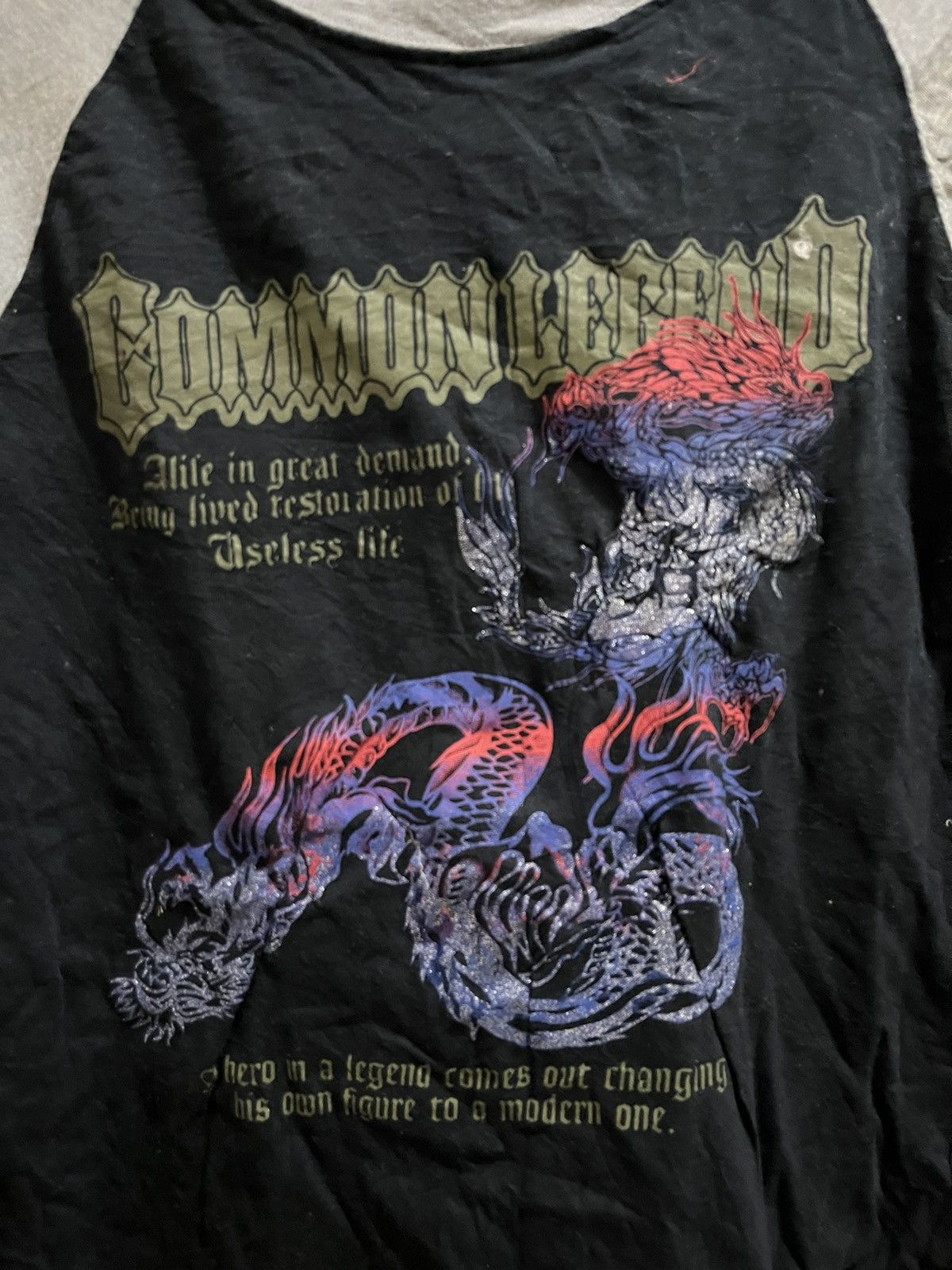 If Six Was Nine × Japanese Brand × Le Grande Bleu (L.G.B.) Action kids dragon poem Size US S / EU 44-46 / 1 - 2 Thumbnail