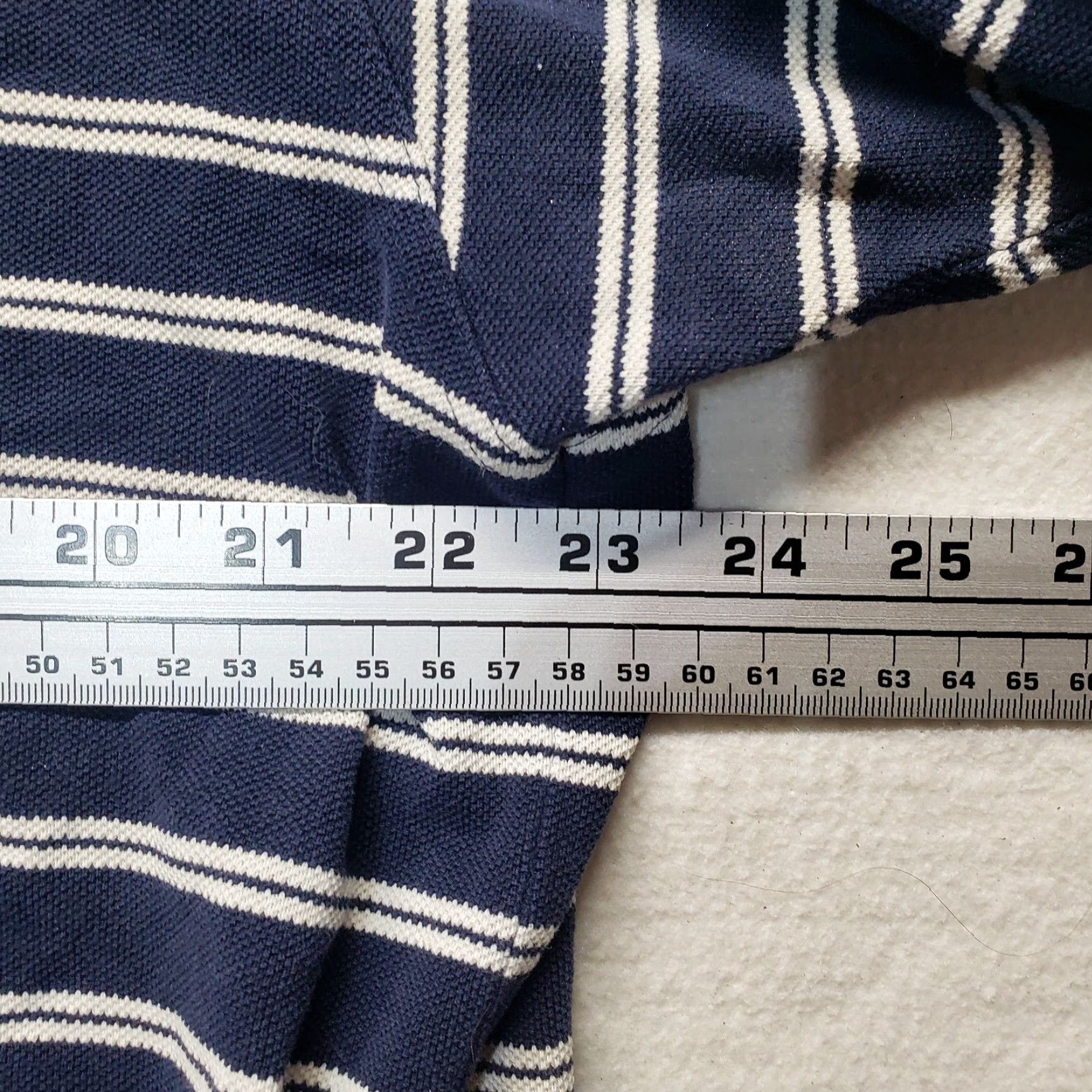 Vintage GREG NORMAN Striped Golf Polo Shirt Adult Men's XL Blue Size US XL / EU 56 / 4 - 5 Thumbnail