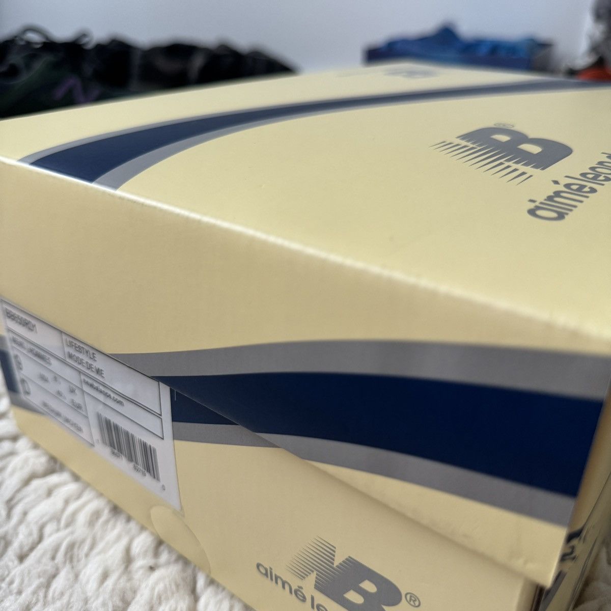 Aime Leon Dore × New Balance New Balance 650R Aime Leon Dore White Navy Size US 9 / EU 42 - 9 Thumbnail