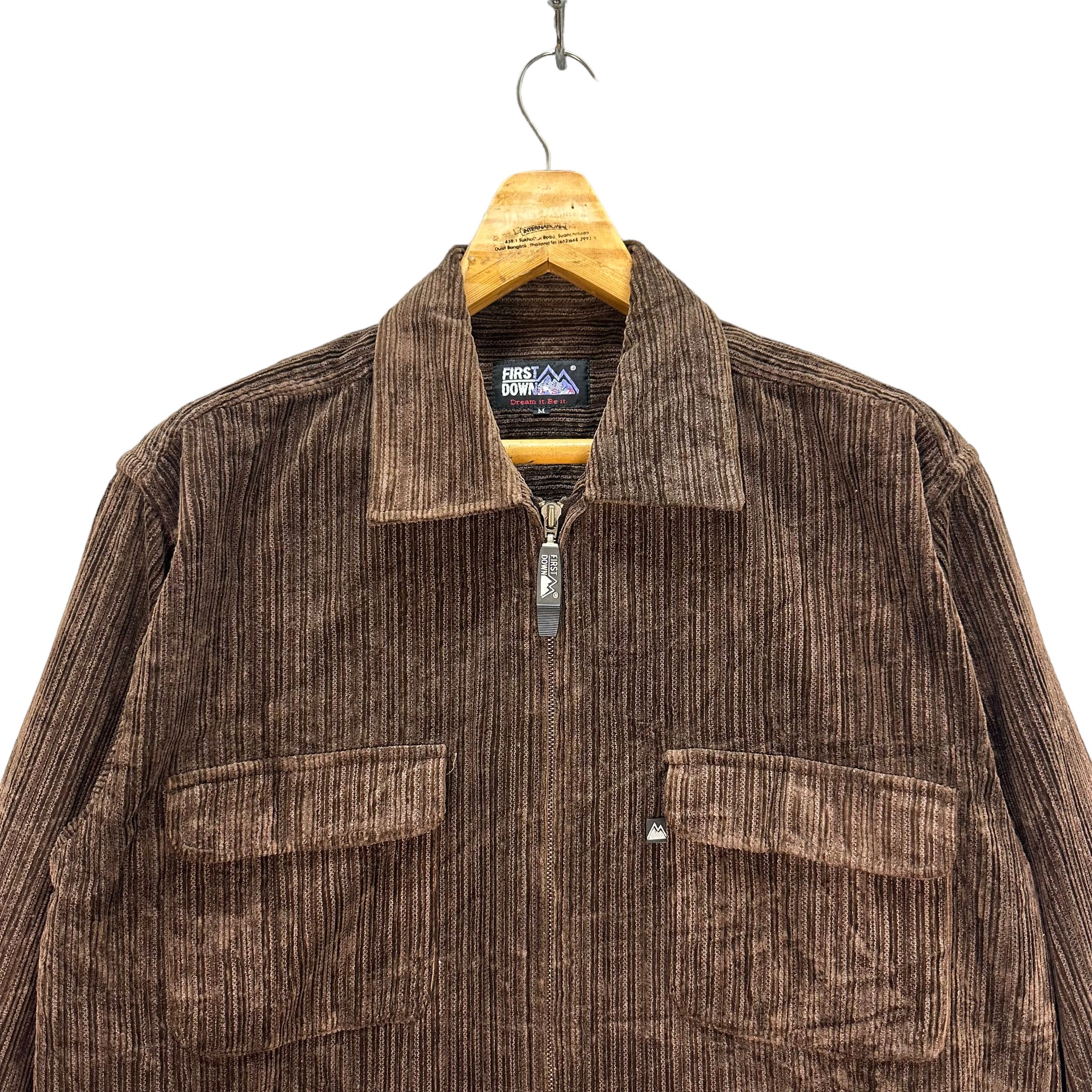Outdoor Life × Vintage × Workers FIRST DOWN CORDUROY JACKET