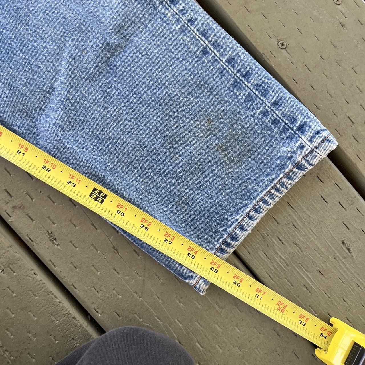 Levi's Vintage Levis 501 Jeans Straight Leg Button Fly Denim 90s Size US 34 / EU 50 - 7 Thumbnail