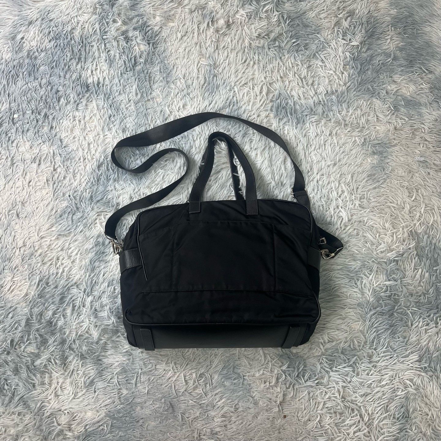 Prada Prada Triangle Logo Crossbody Bag Size ONE SIZE - 2 Thumbnail