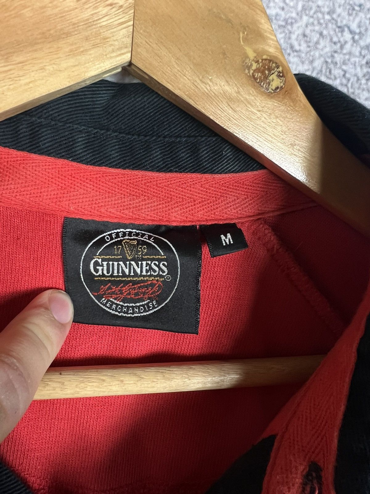 Cotton Traders Vintage CottonTrades Wales Union Rugby Shirt Guinness Jersey Size US M / EU 48-50 / 2 - 7 Thumbnail